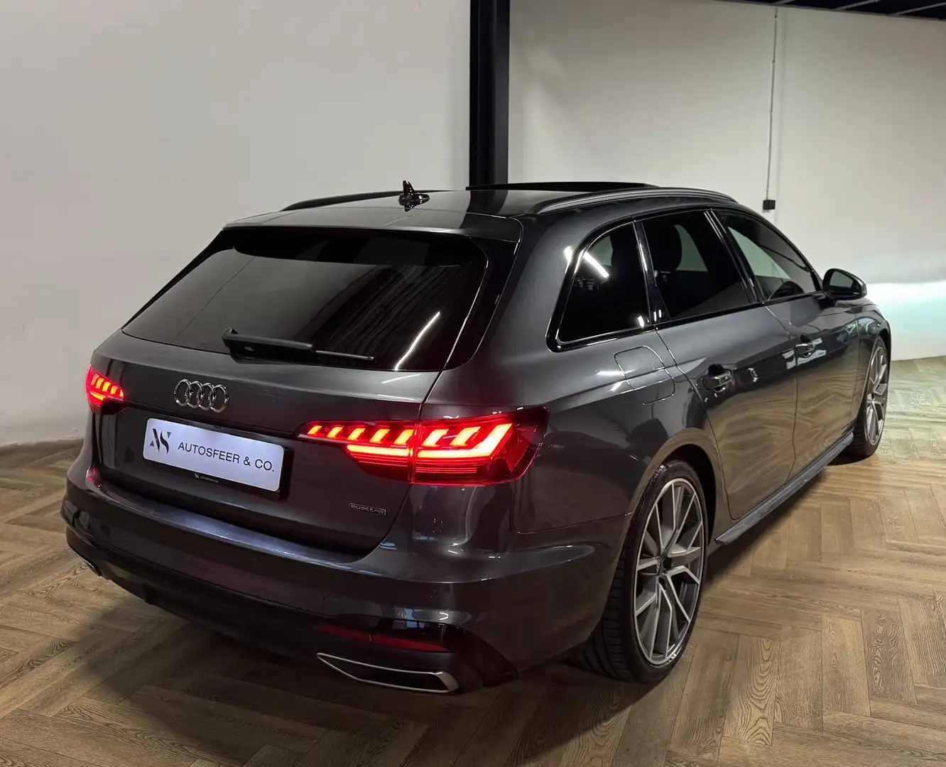 Audi A4 Avant 40 TFSI quattro S-Line B&O HUD PANO VOL' Gris - 2