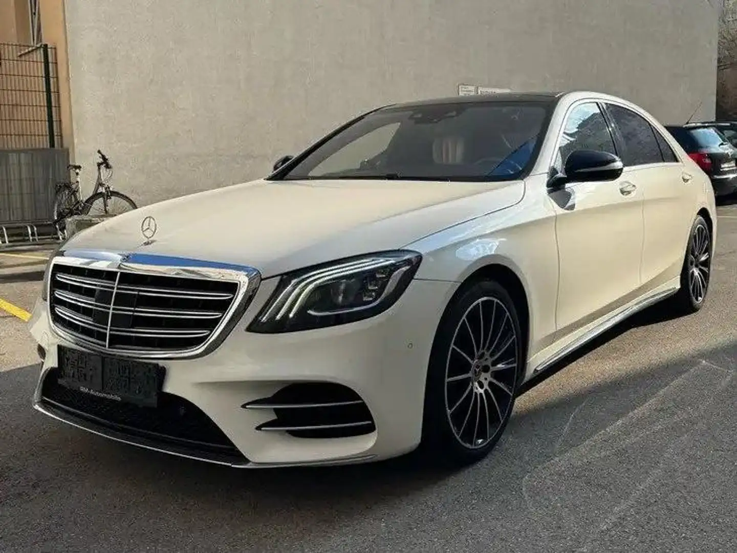 Mercedes-Benz S 560 S 560 lang 4MATIC Aut. Weiß - 1