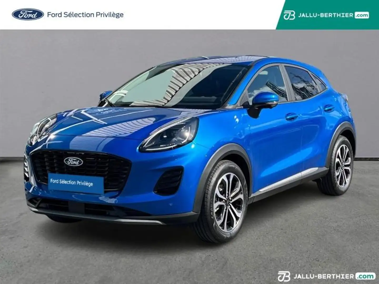 Ford Puma 1.0 EcoBoost Hybrid 125ch Titanium Business S\u002 Bleu - 1