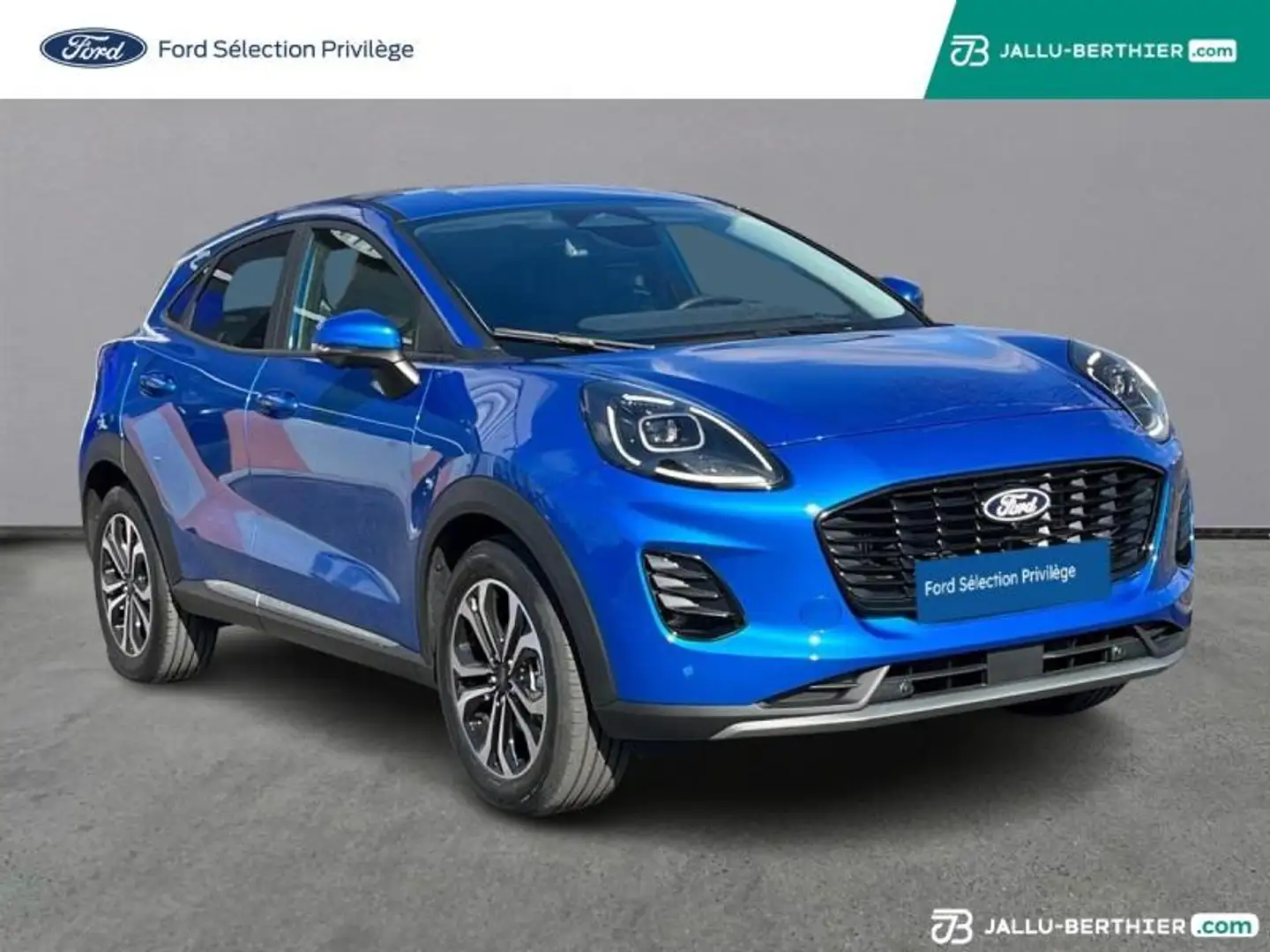 Ford Puma 1.0 EcoBoost Hybrid 125ch Titanium Business S\u002 Bleu - 2