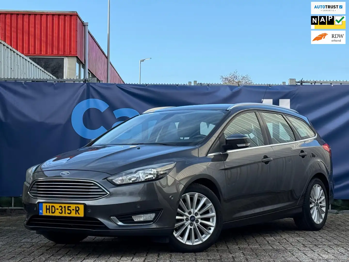 Ford Focus Wagon 1.5 Titanium Edition (150PK) 2e Eigenaar,Tre Grau - 1