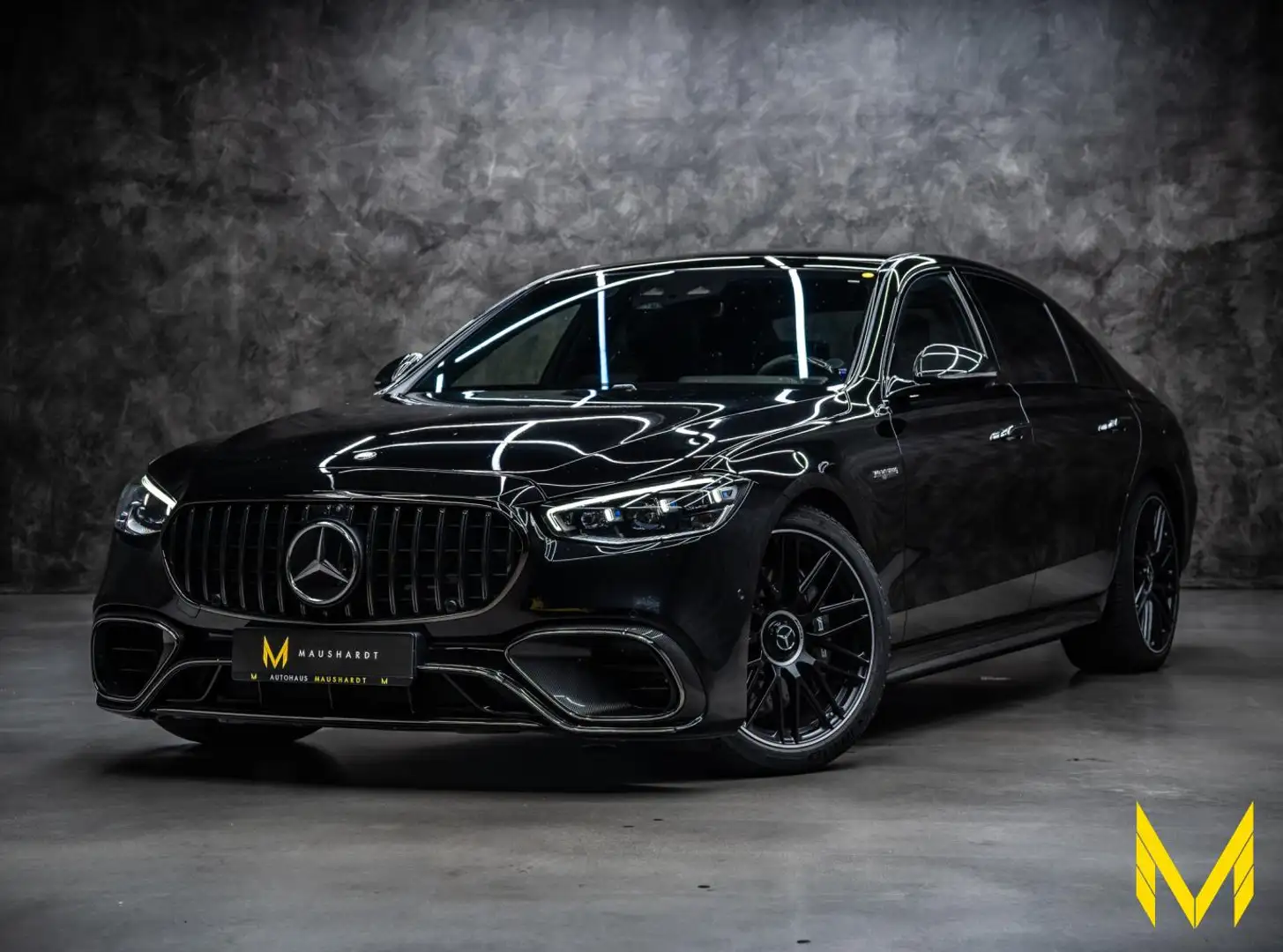Mercedes-Benz S 63 AMG E Perf|ALL BLACK|NIGHT|CARBON|LM21|FOND Nero - 1