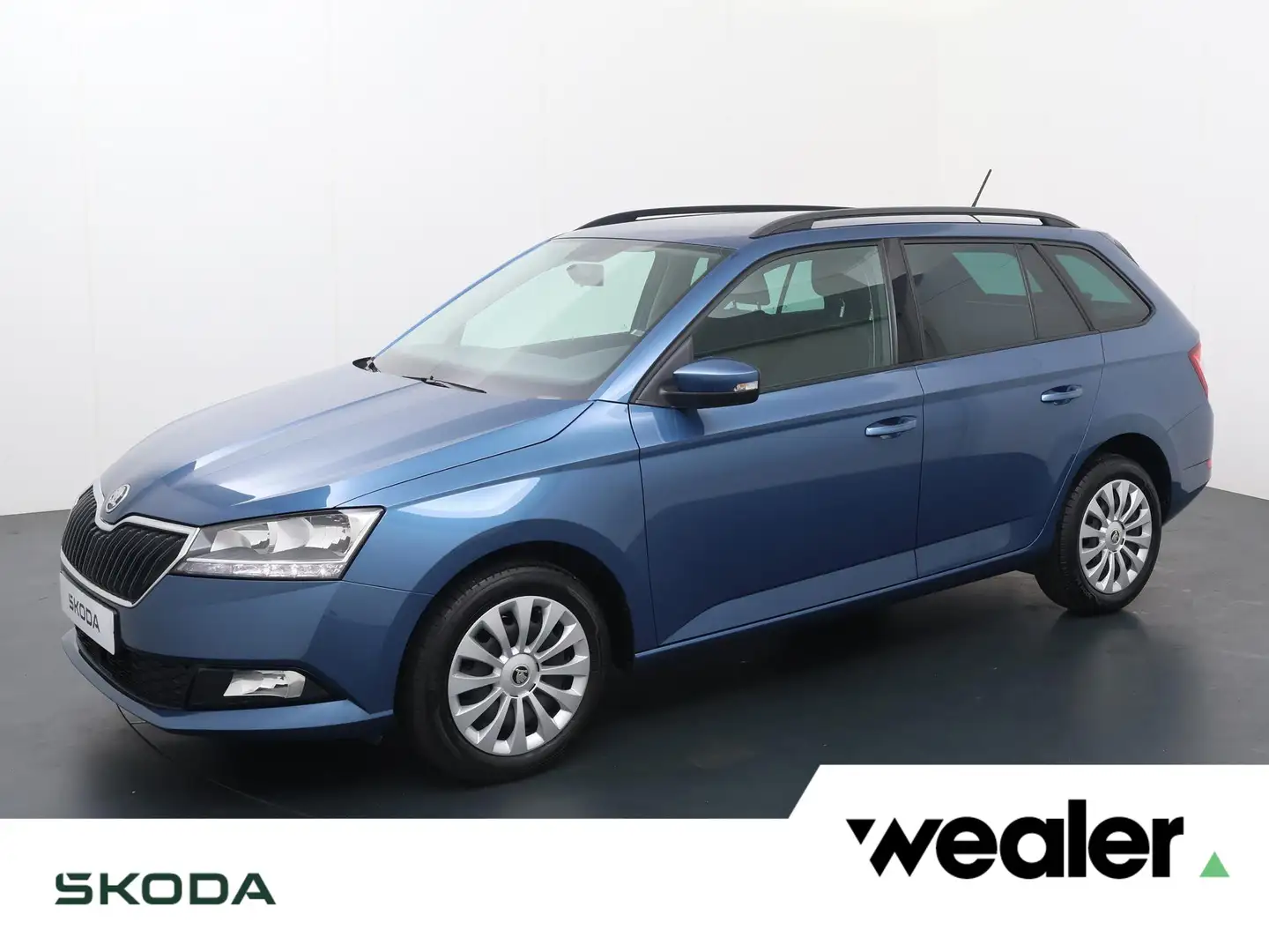 Skoda Fabia Combi 1.0 TSI Ambition | 95 PK | Apple CarPlay / A Blauw - 1