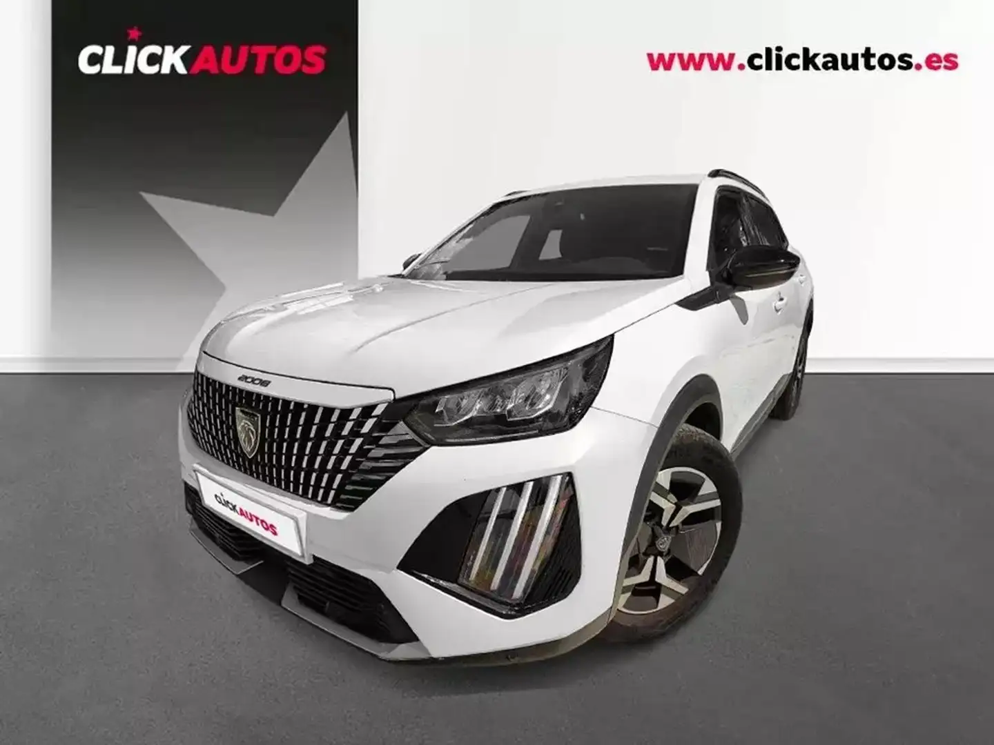 Peugeot 2008 1.2 PureTech S&S Allure 100 Blanc - 1