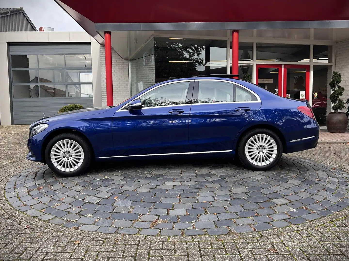 Mercedes-Benz C 180 Ambition | NL AUTO | Dealer onderhouden | Panorama Blauw - 2
