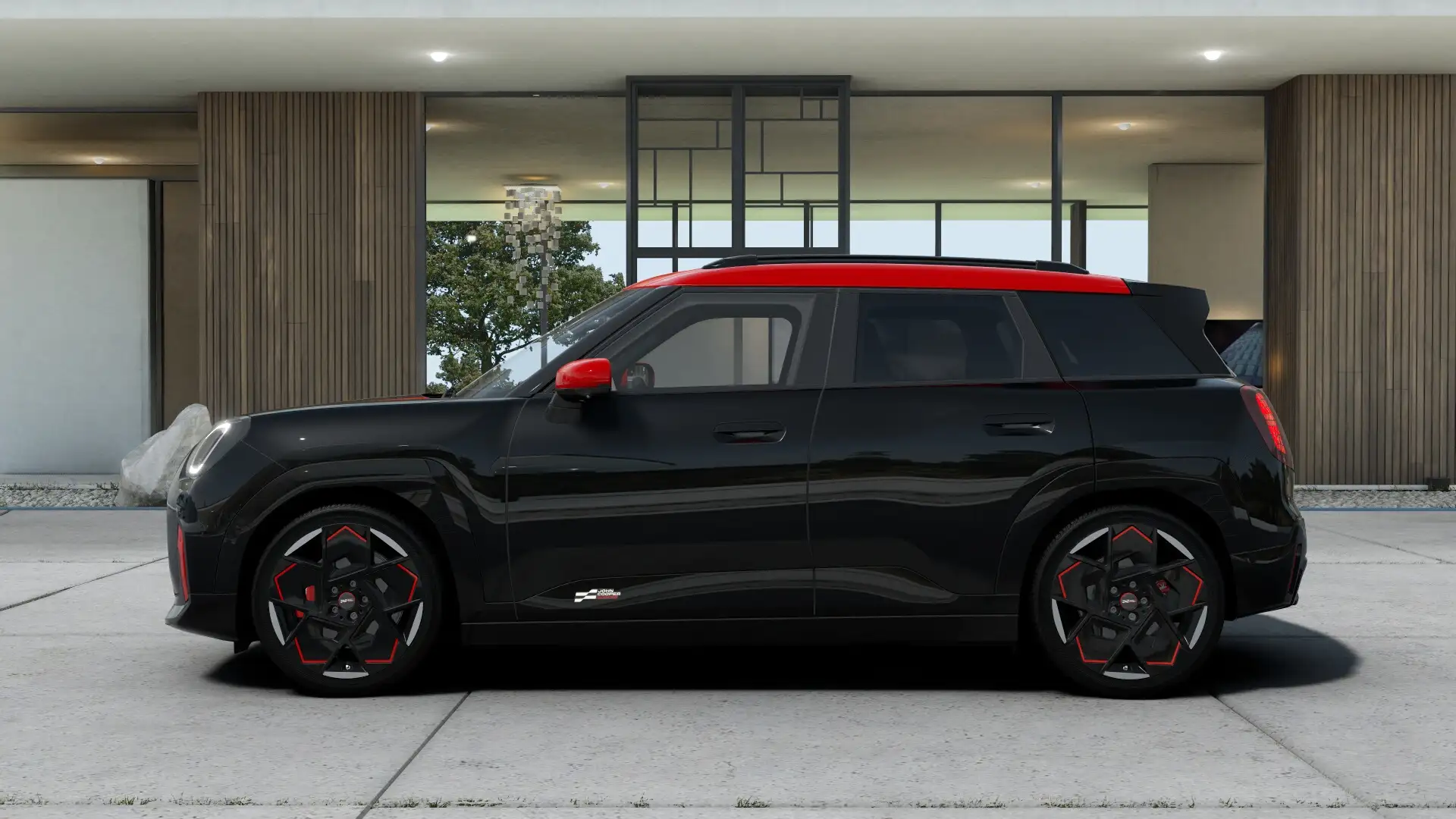 MINI Aceman John Cooper Works Pakket L PRIVATE LEASE EUR 669,- Zwart - 2