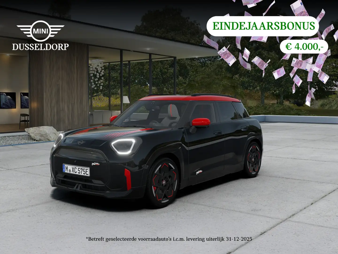 MINI Aceman John Cooper Works Pakket L PRIVATE LEASE EUR 669,- Zwart - 1