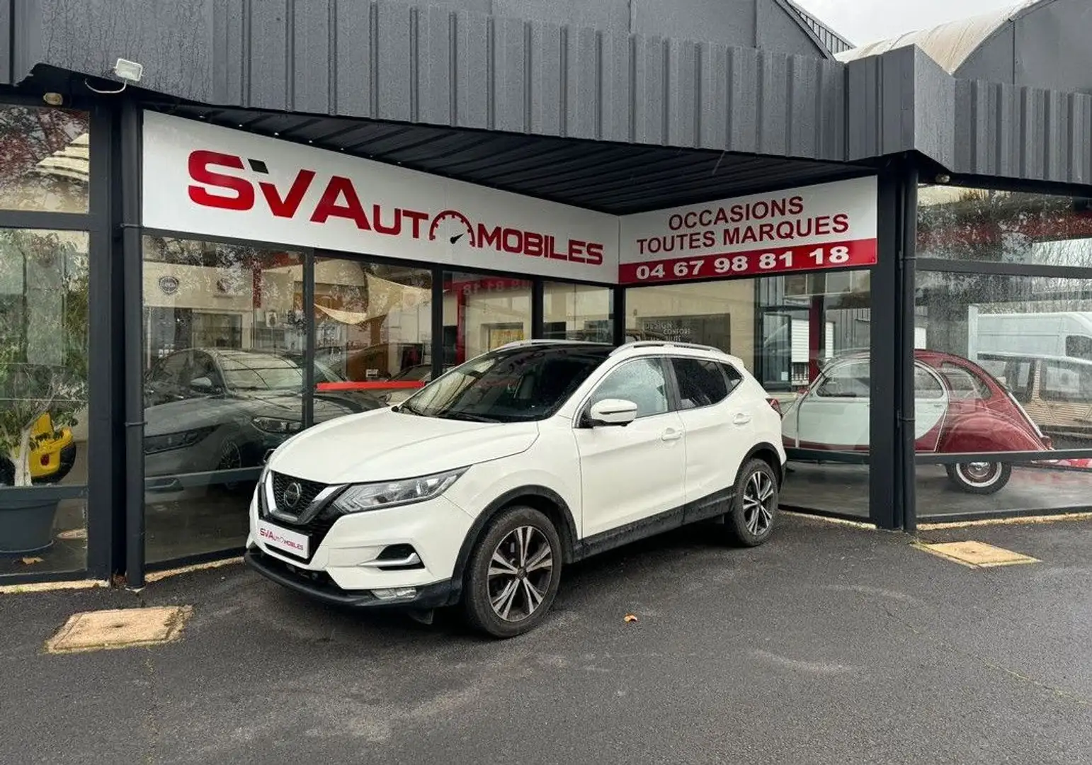 Nissan Qashqai II 1.3 DIG-T 140ch N-Connecta Weiß - 1
