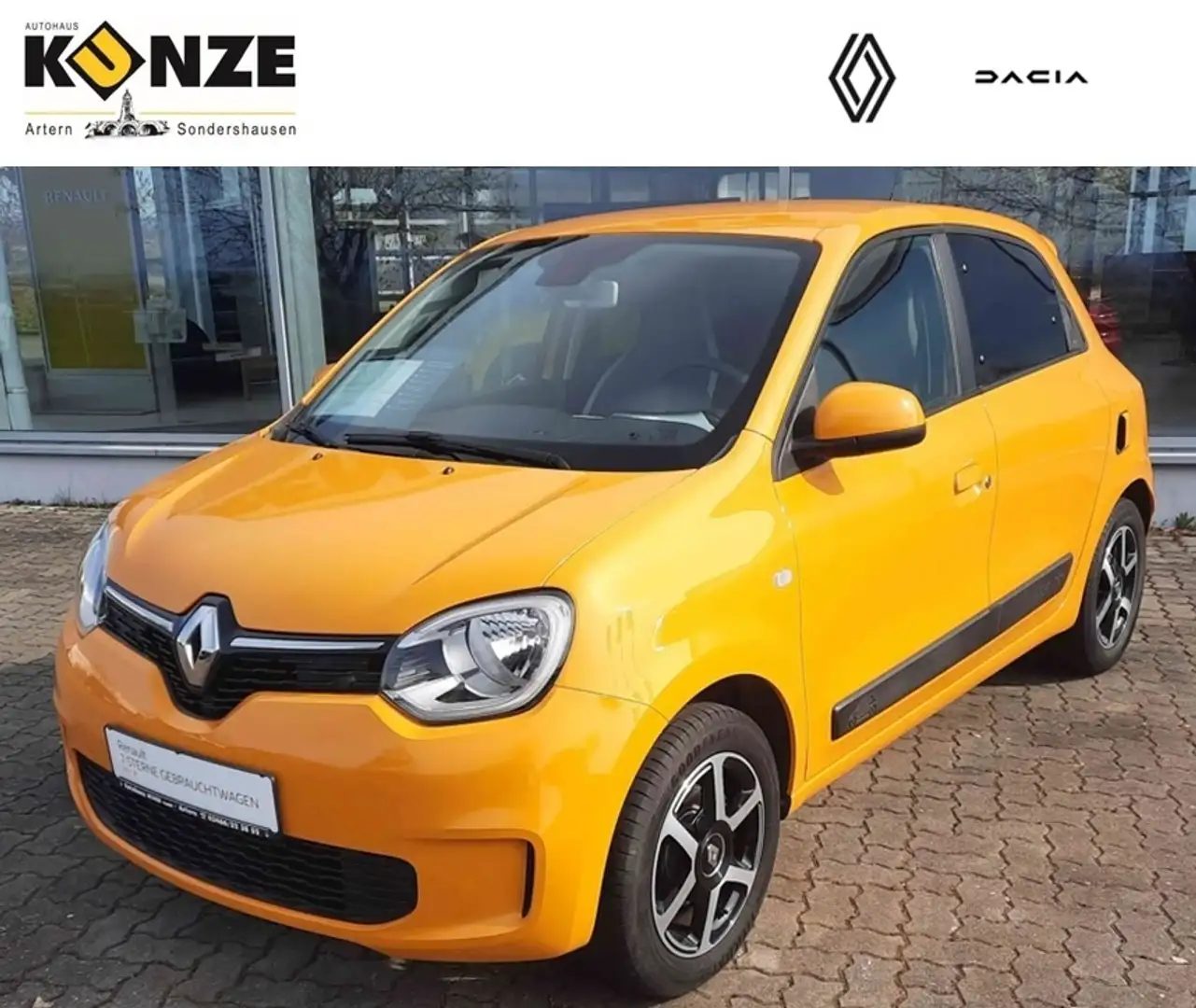 Renault Twingo Limited TCe 90 *DeLuxe Paket/Klima/DAB* Gelb - 1