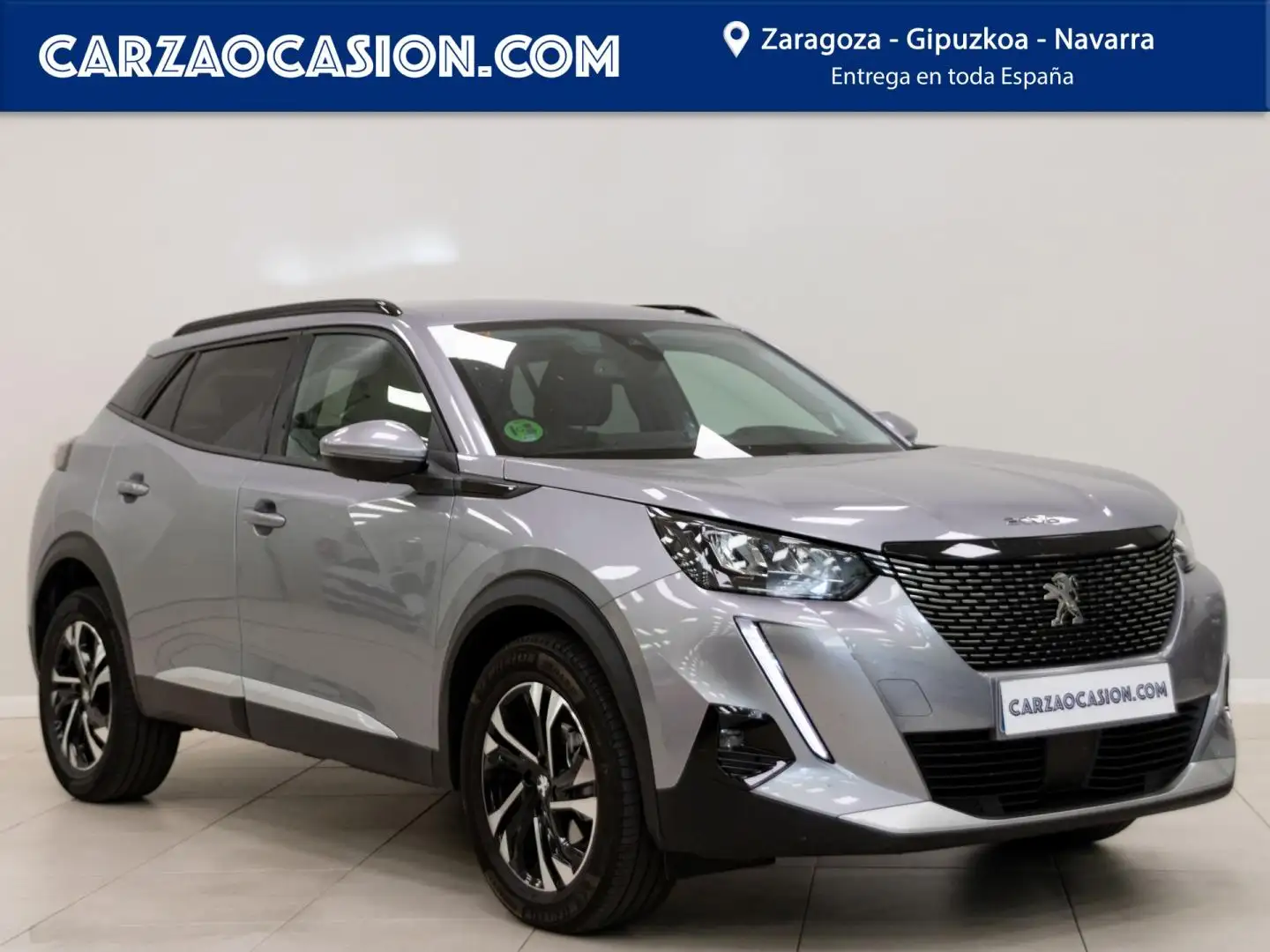 Peugeot 2008 1.2 PureTech S&S Allure Pack 100 Gris - 1