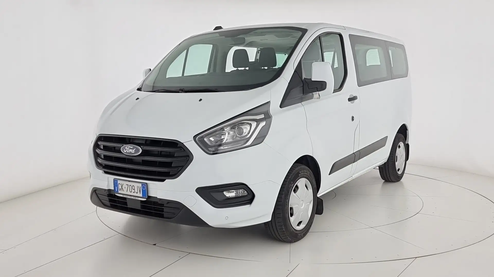 Ford Transit Custom 320 2.0 EcoBlue 130 PC Combi Trend 9 Posti Weiß - 1