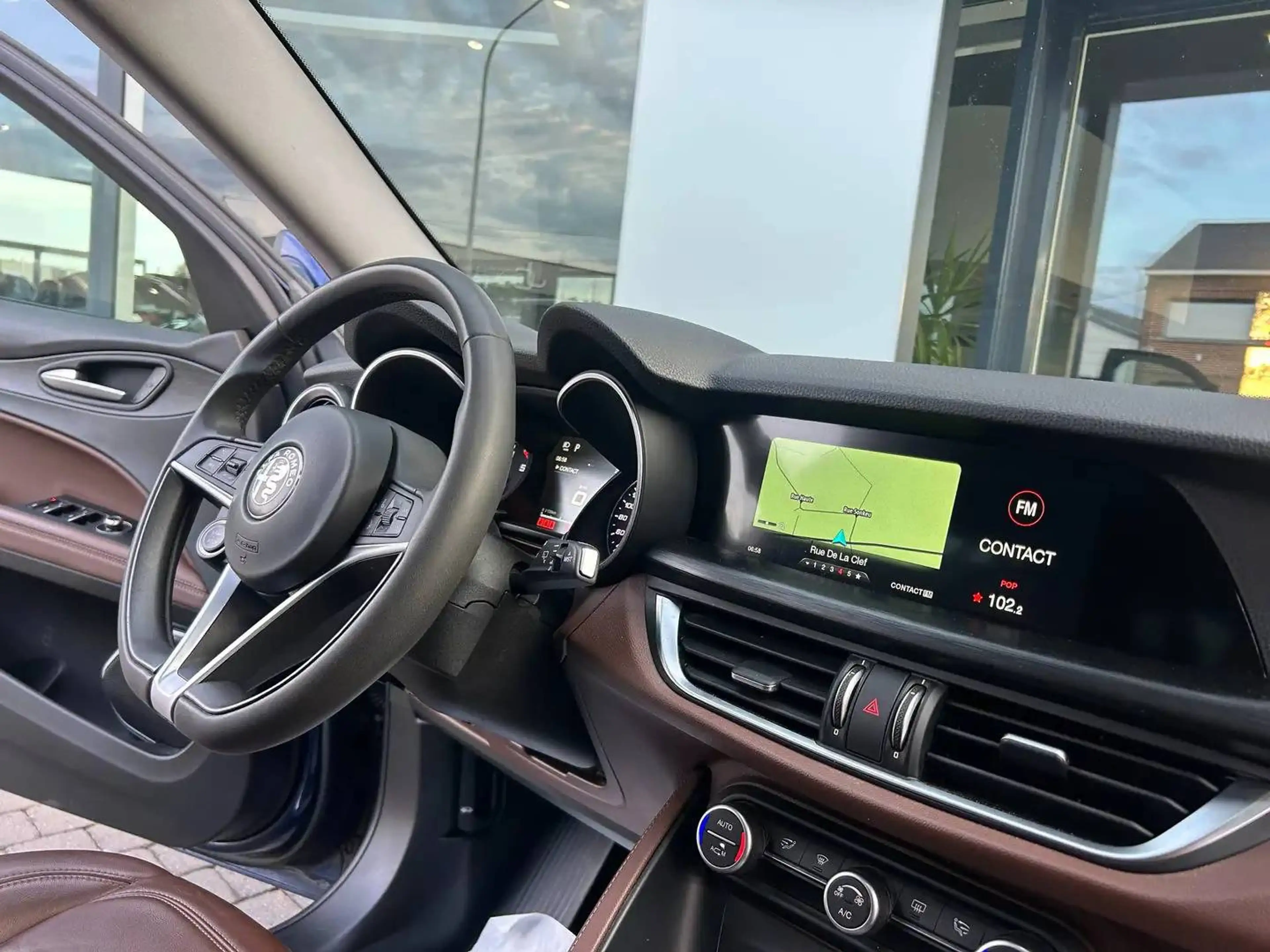 Alfa Romeo Stelvio 2.2 JTD *GARANTIE 12 MOIS*LED*CAMERA*CUIR*GPS* — photo 10