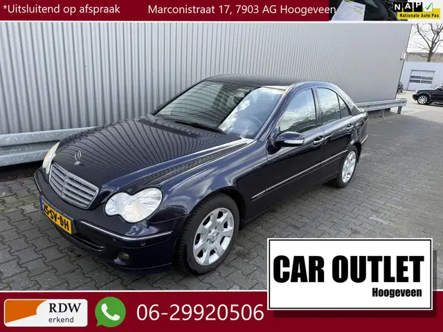 Mercedes-Benz C 180 K. Elegance AUTOMAAT, Clima, CC, PDC v/a, LM, Trek