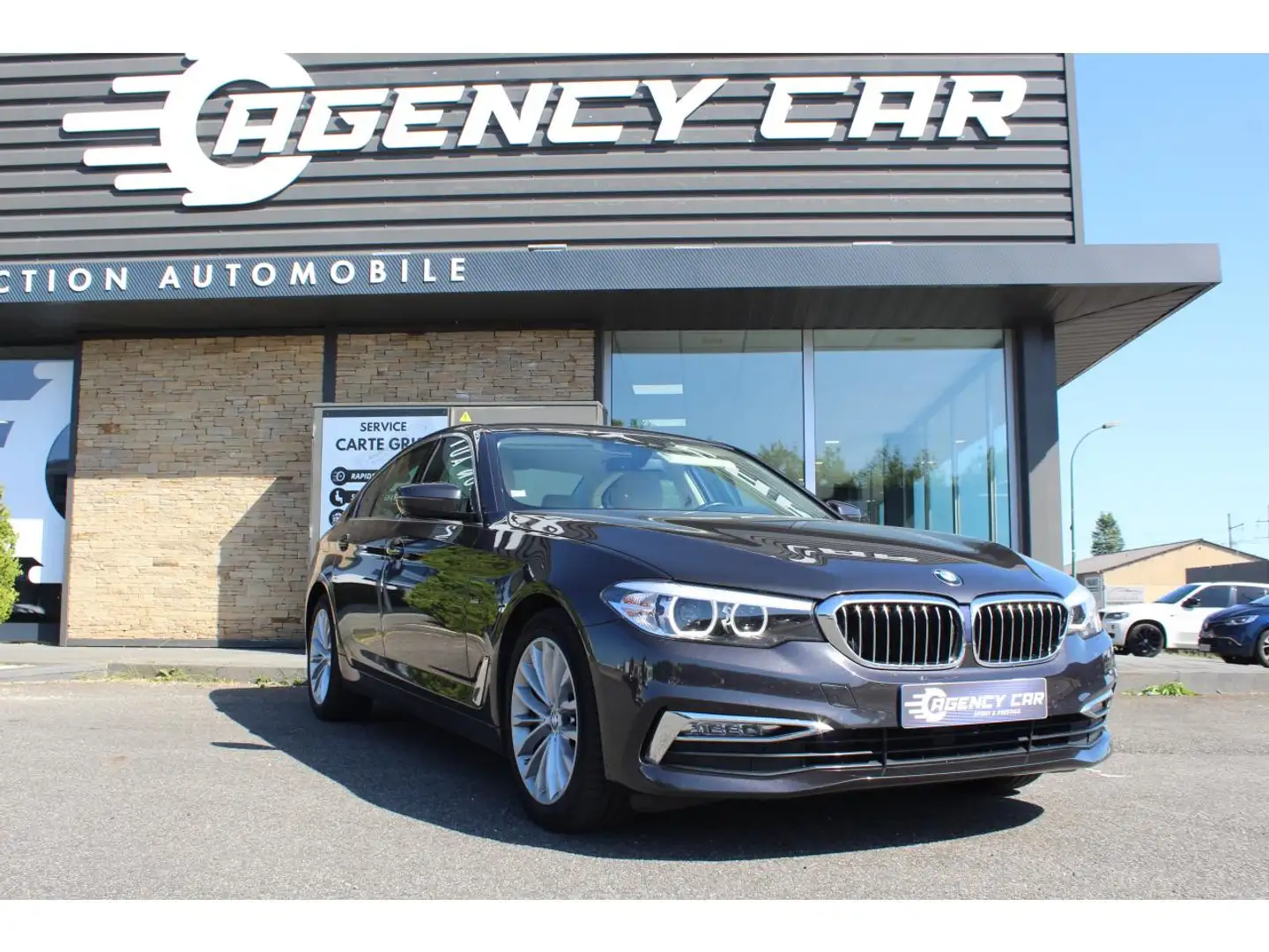 BMW 530 530d - BVA Sport Steptronic  G30 Luxury Gris - 2