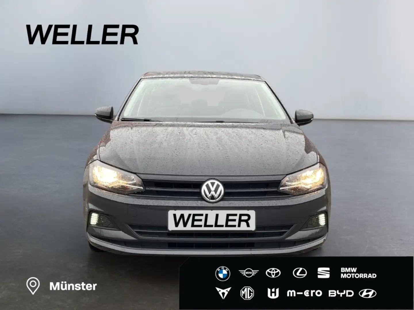 Volkswagen Polo 1.0 Trendline *Allwetter*BT*induktiv laden* Grau - 2