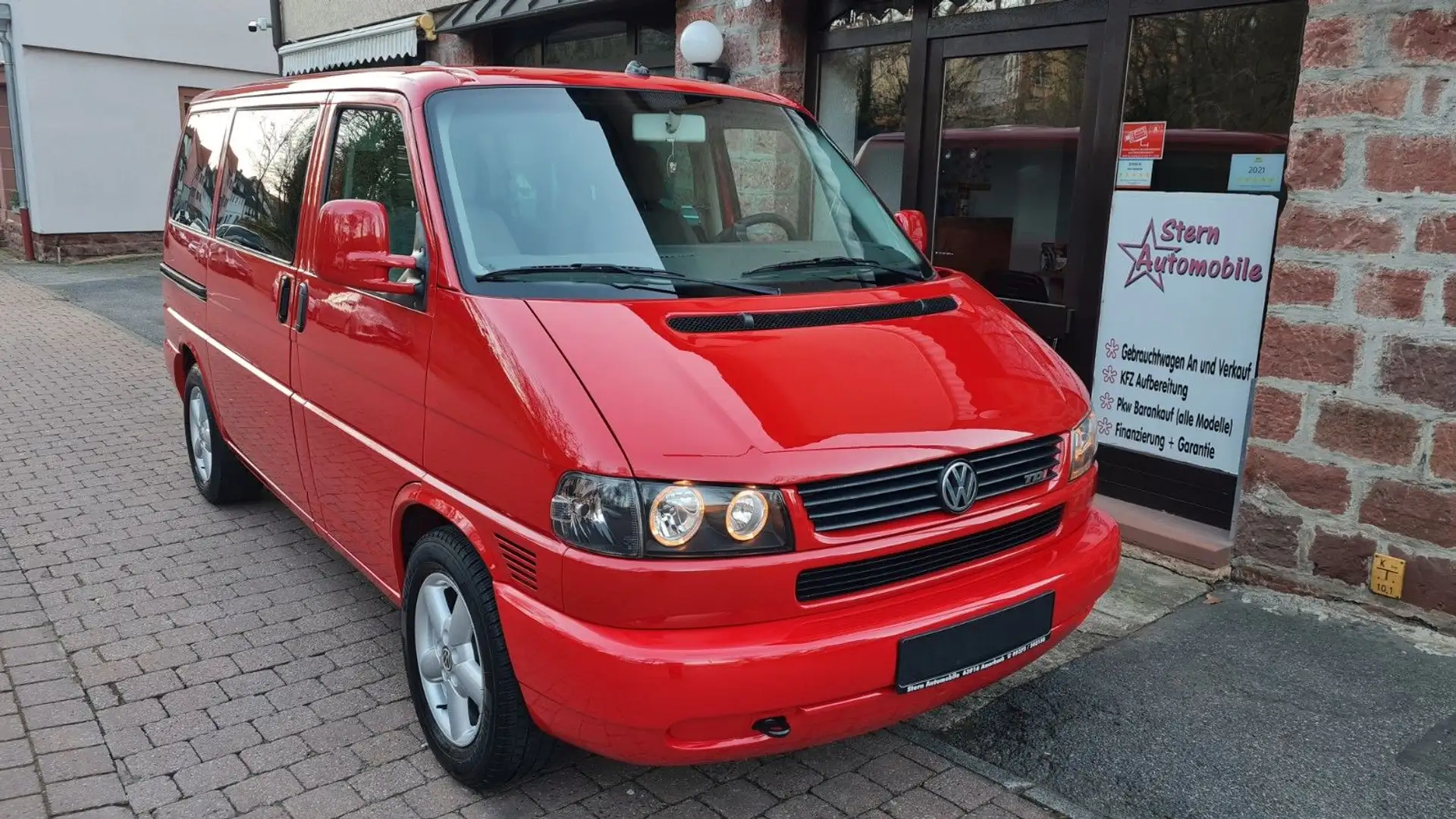 Volkswagen T4 Multivan *Tim&Tom*Navi*AHK*SHZ*Top Zustand*151 Rojo - 1