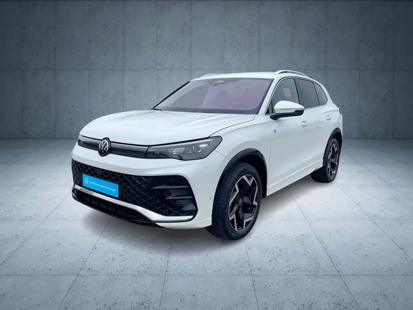 Volkswagen Tiguan R-Line 2.0TDI 4M DSG 360+DCC+Stdhz+AHK+ACC Weiß - 2