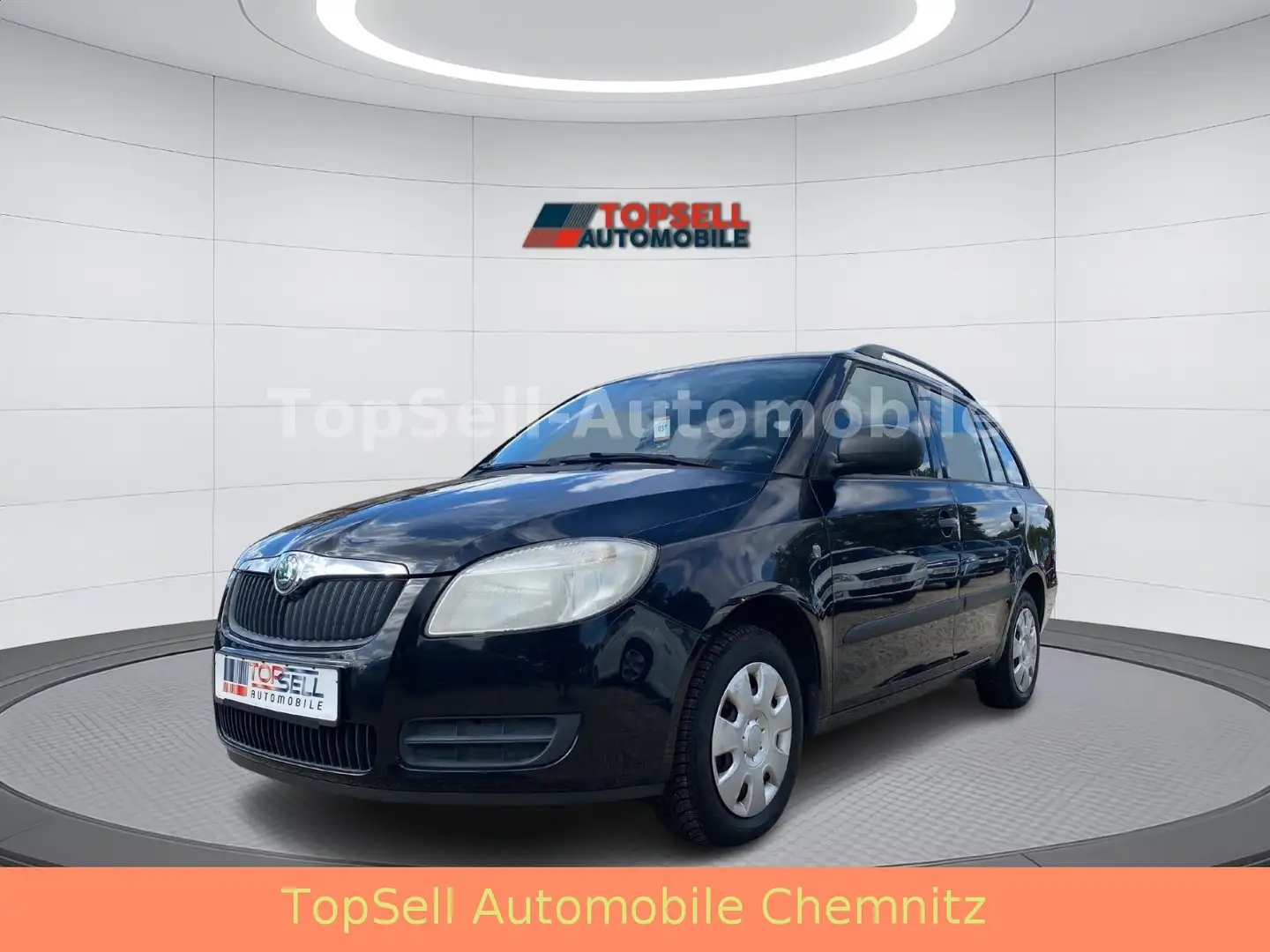 Skoda Fabia Combi 1.4l 63KW 1.Hand Climatic ESP AUX Noir - 1
