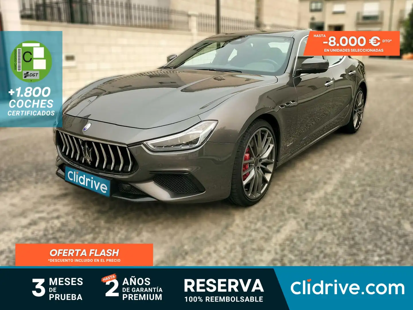 Maserati Ghibli Gransport V6 275 HP D RWD Marrón - 1