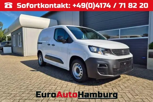 Peugeot Partner 1.5 BlueHDI 102PS 2-Sitzer AHK Klima Radio Apple C