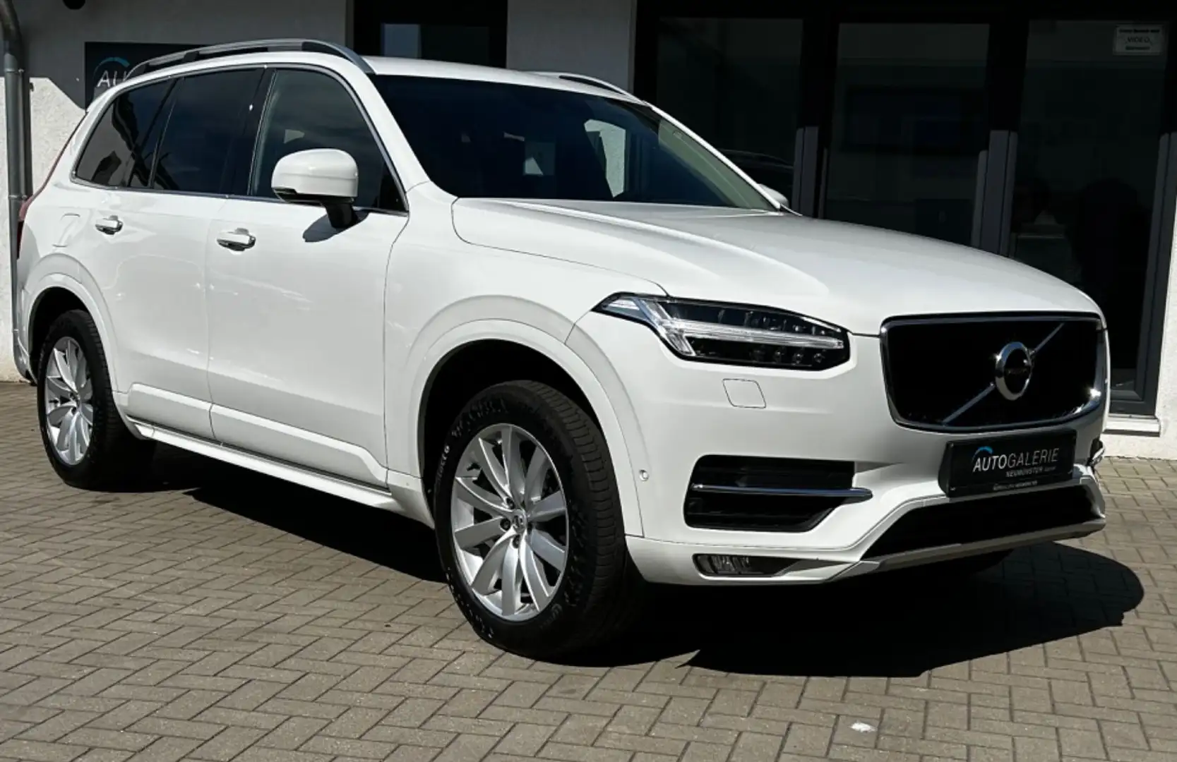 Volvo XC90 °D-Tacho°Memory°LED°Tempo°AHK°Memory°Leder° Weiß - 2