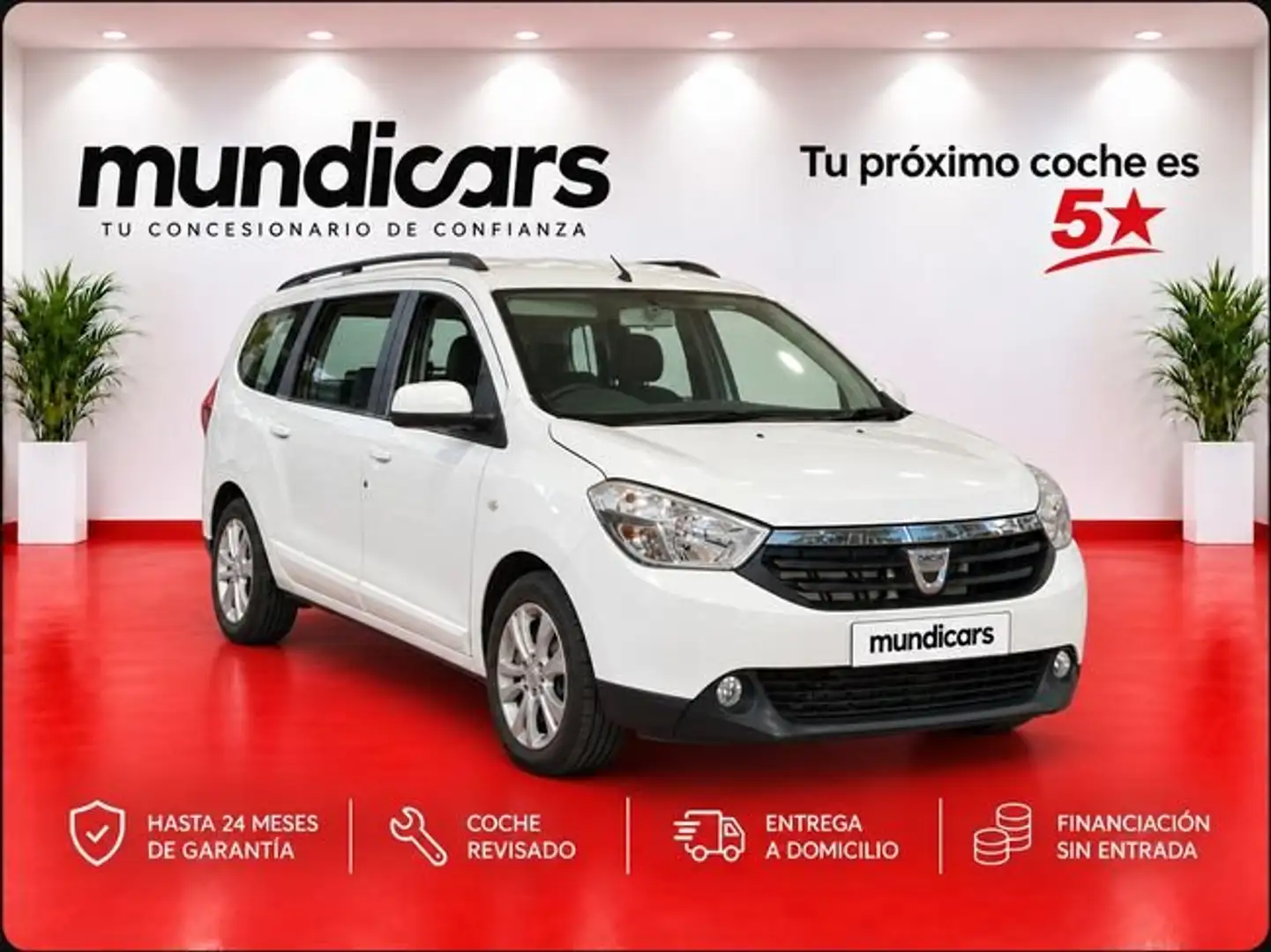 Dacia Lodgy Laureate TCE 85kW (115CV) 5Pl Blanco - 1