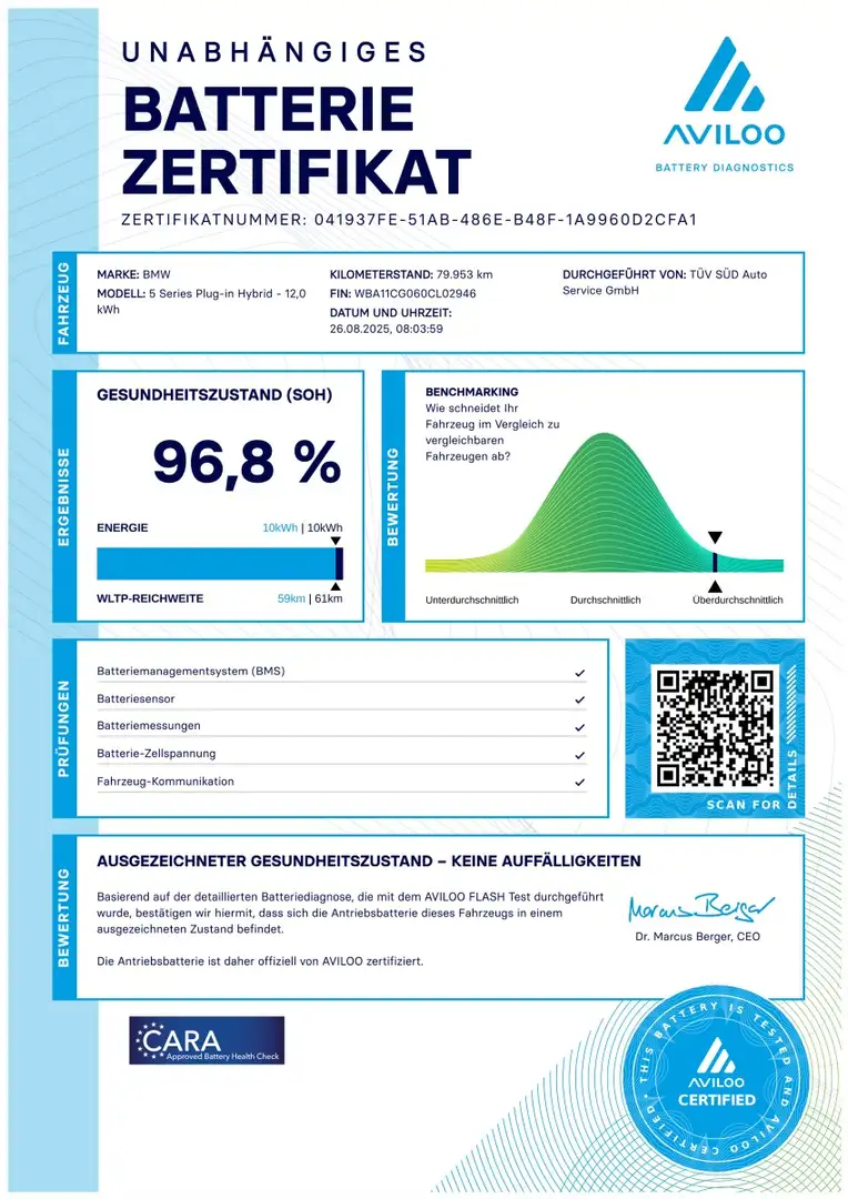 BMW 530 Touring PHEV Luxury Line-ACC*Kamera*DAB+*Live Bleu - 2