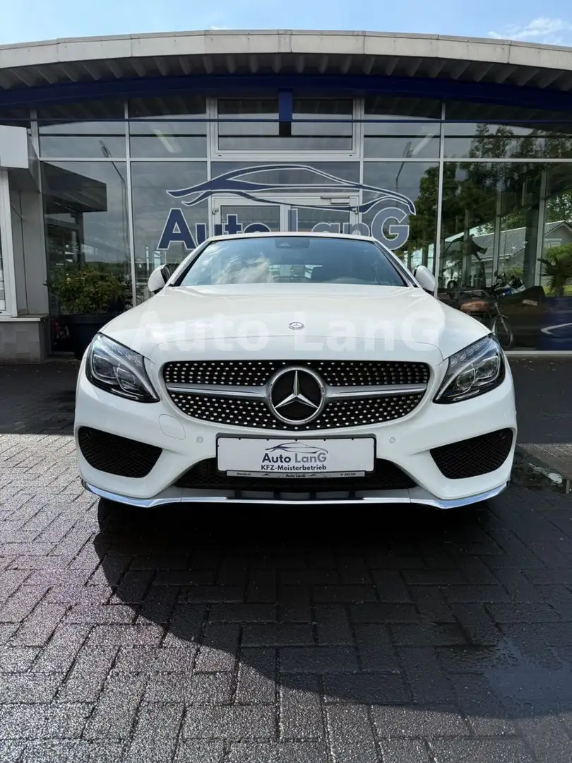Mercedes-Benz C 200 Cabrio AMG-Line Automatik NAVI LED KAMERA Blanc - 2