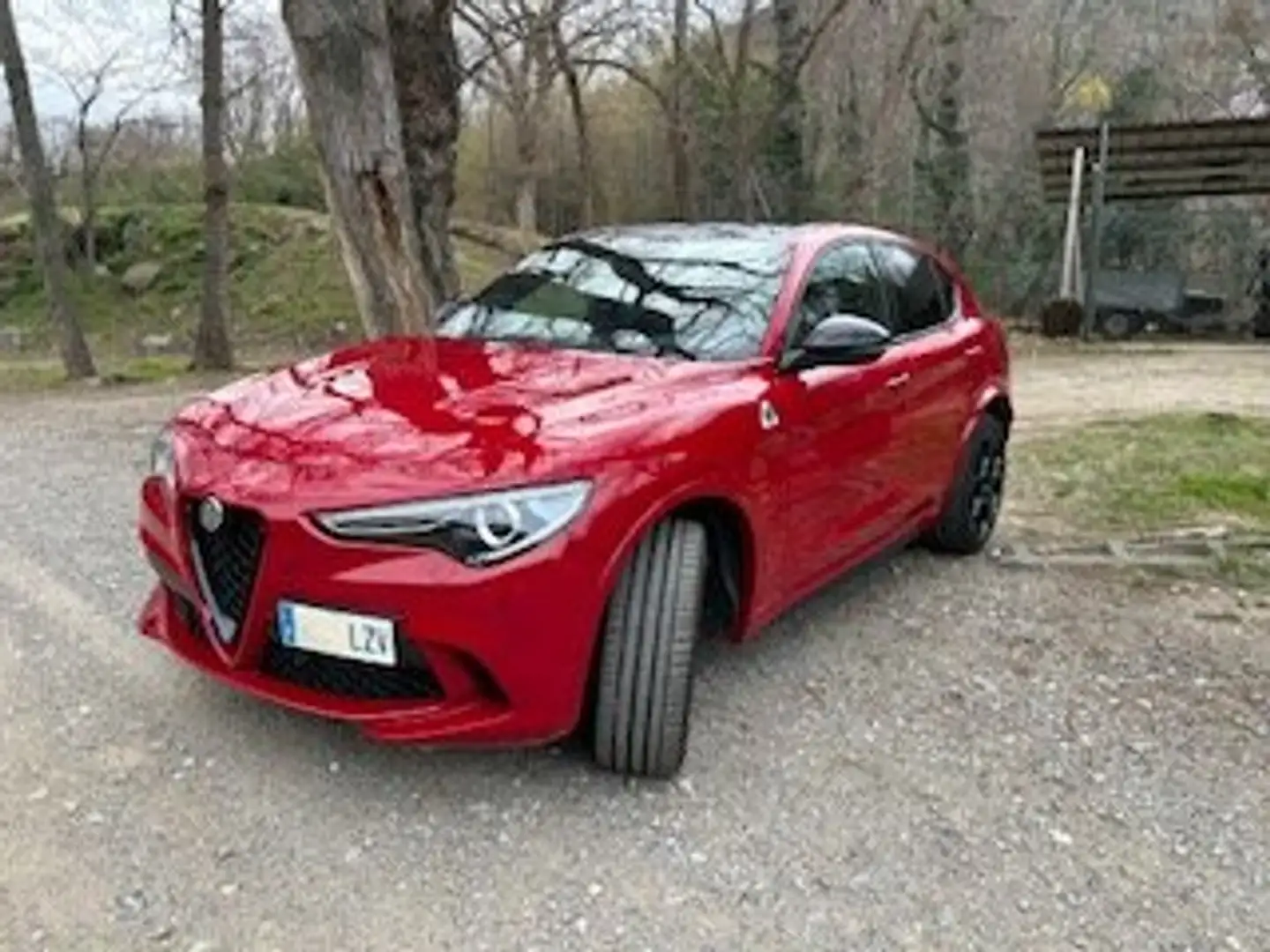 Alfa Romeo Stelvio Stelvio 2.9 Bi-Turbo Q4 Quadrifoglio AT8 Rojo - 1