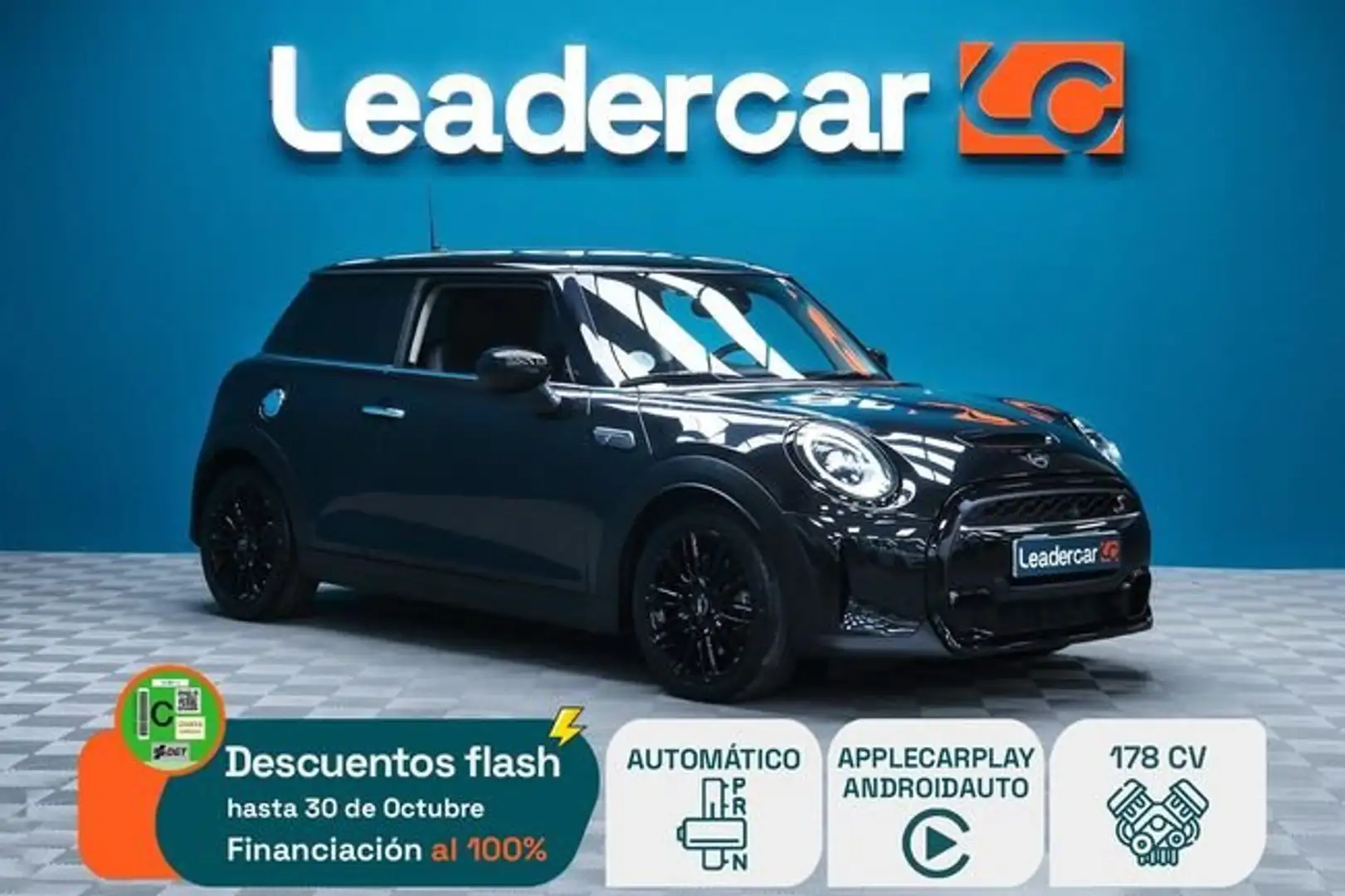 MINI Cooper S Aut. Negro - 1