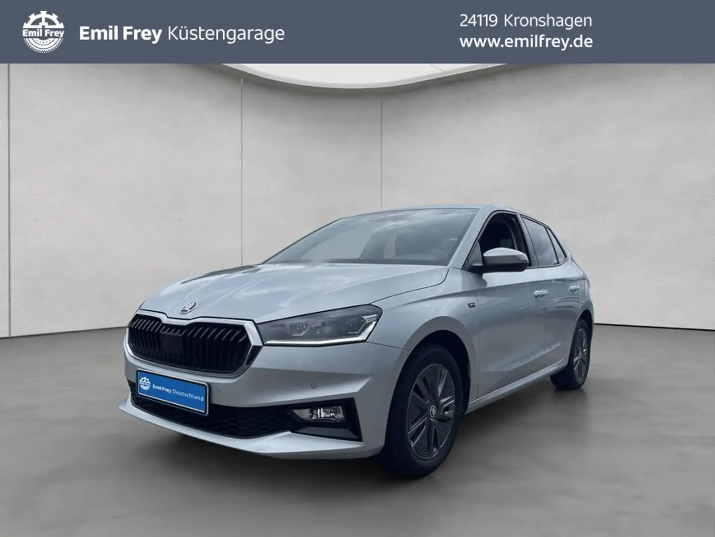 Skoda Fabia 1.0 TSI DSG Drive GJR ACC Kessy RFK Argento - 1