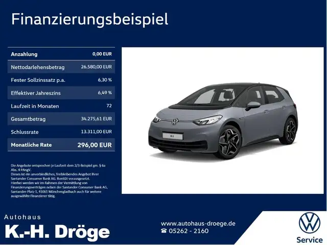 Volkswagen ID.3 Pro S 82 kWh Sportpaket "Plus" Wärmepumpe Kamera