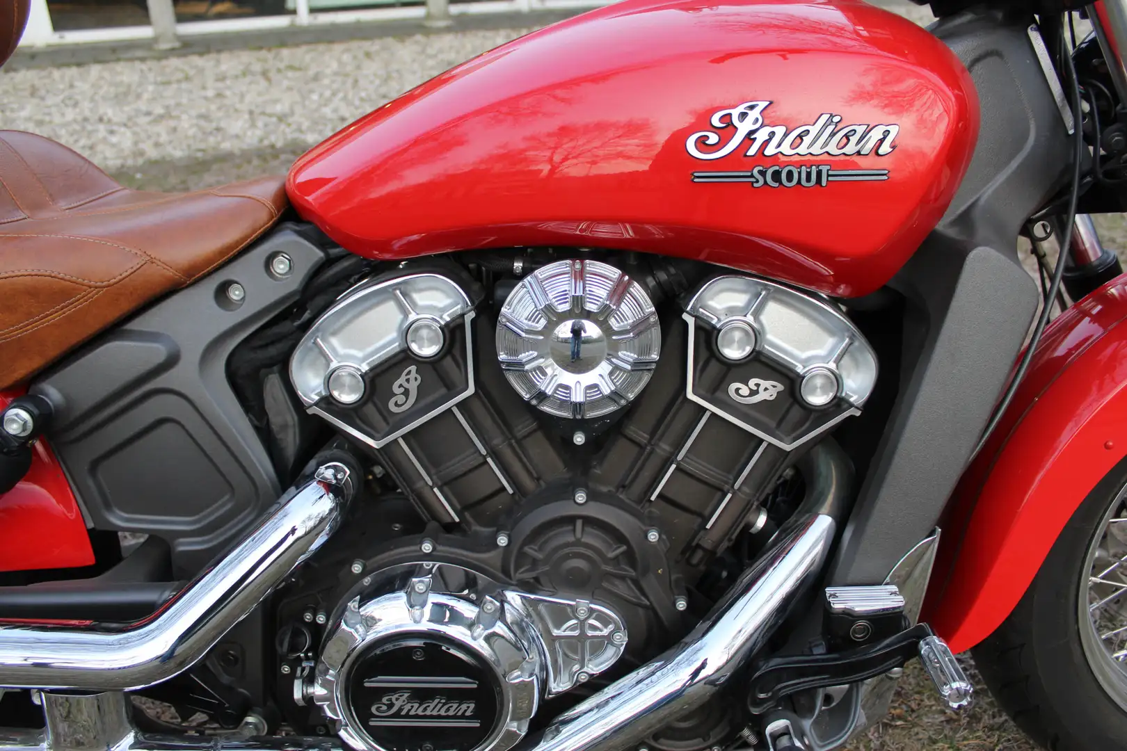 Indian Scout Červená - 2
