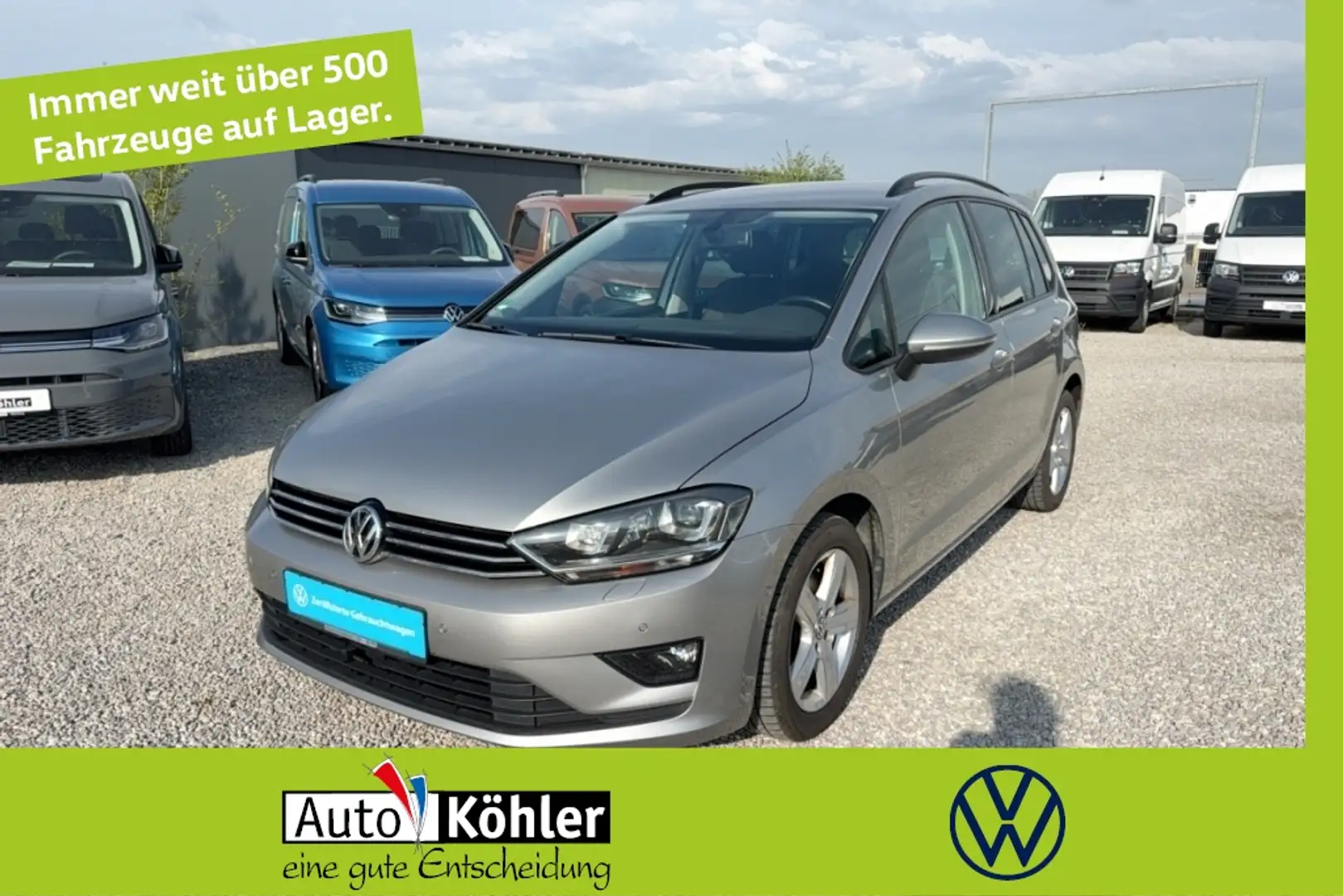 Volkswagen Golf Sportsvan TDi Nur für Gewerbe und Export LM Zilver - 1