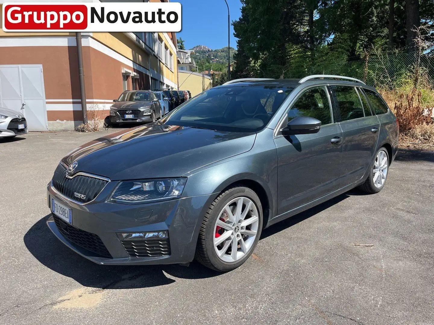 Skoda Octavia Octavia 2.0 TDI CR 4x4 DSG Wagon RS Gris - 1