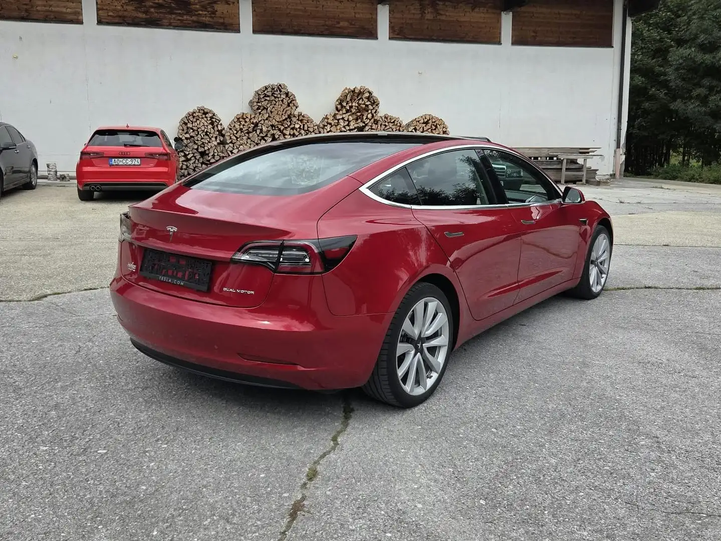 Tesla Model 3 Model 3 Long Range AWD 75kWh Rot - 2