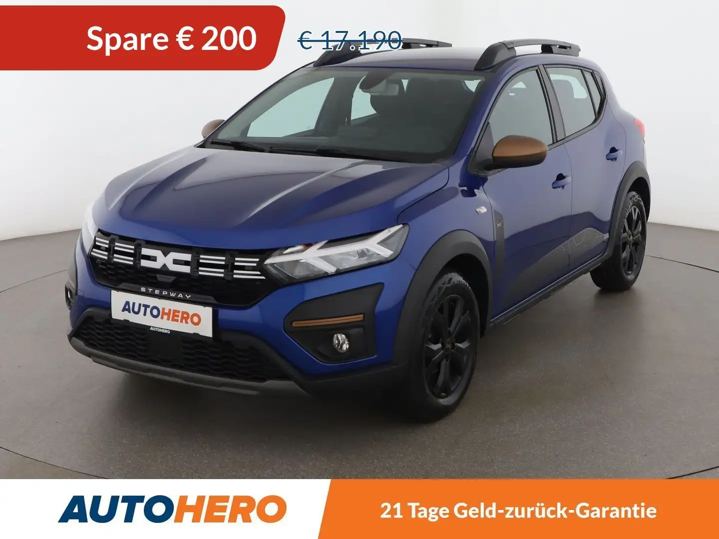 Dacia Sandero 1.0 TCe Stepway Extreme *SHZ*TEMPO*CAM* Blau - 1