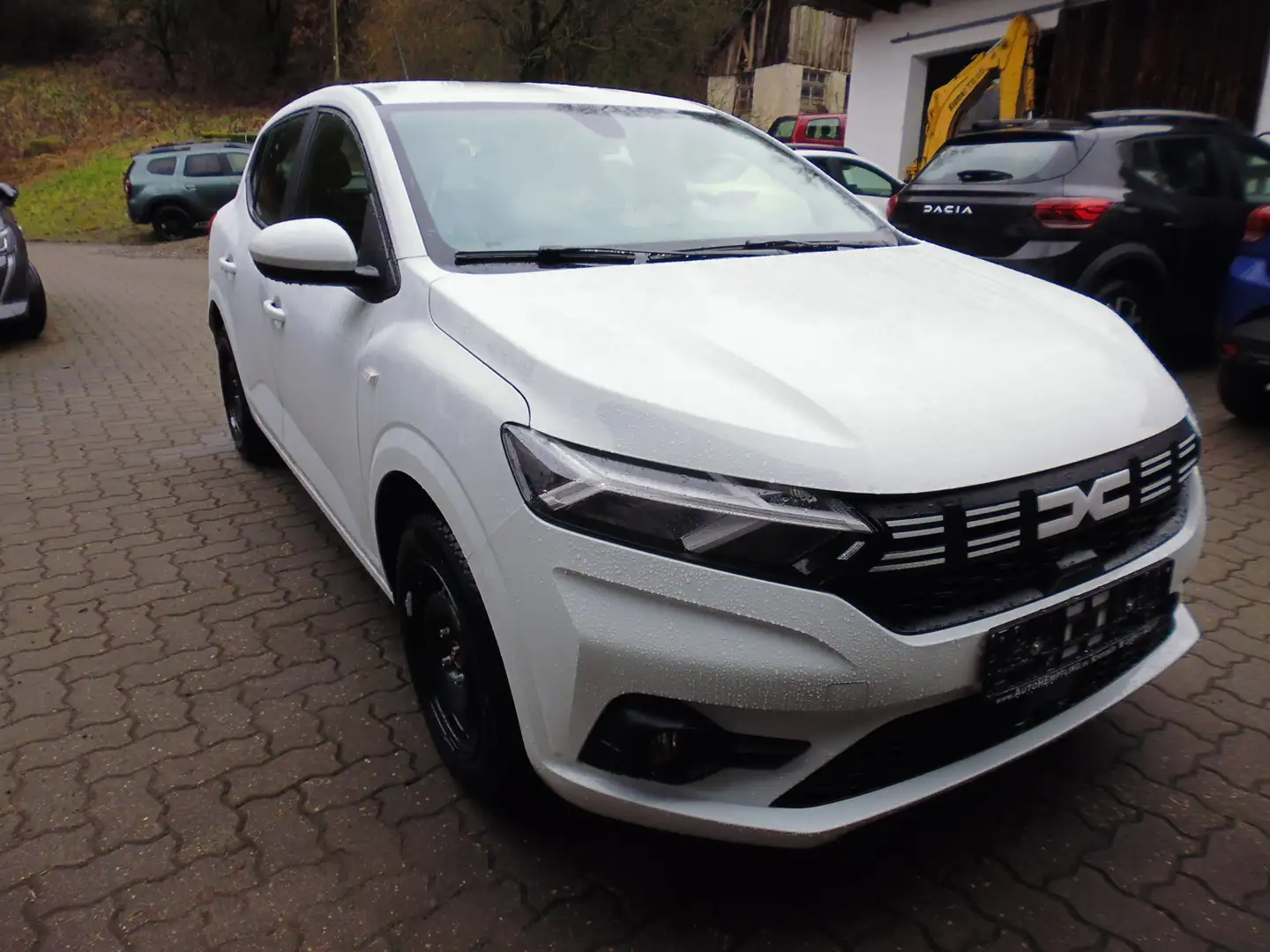 Dacia Sandero TCe 90 Expression Klima PDC LT.3-5Wo. Weiß - 1