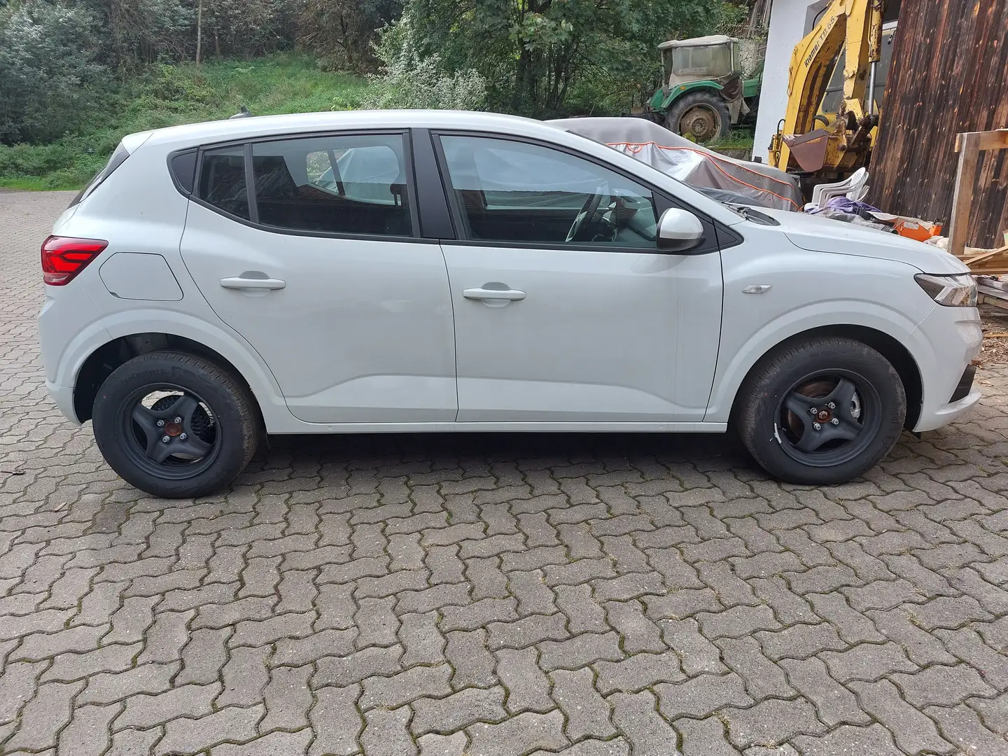 Dacia Sandero TCe 90 Expression Klima PDC LT.3-5Wo. Weiß - 2