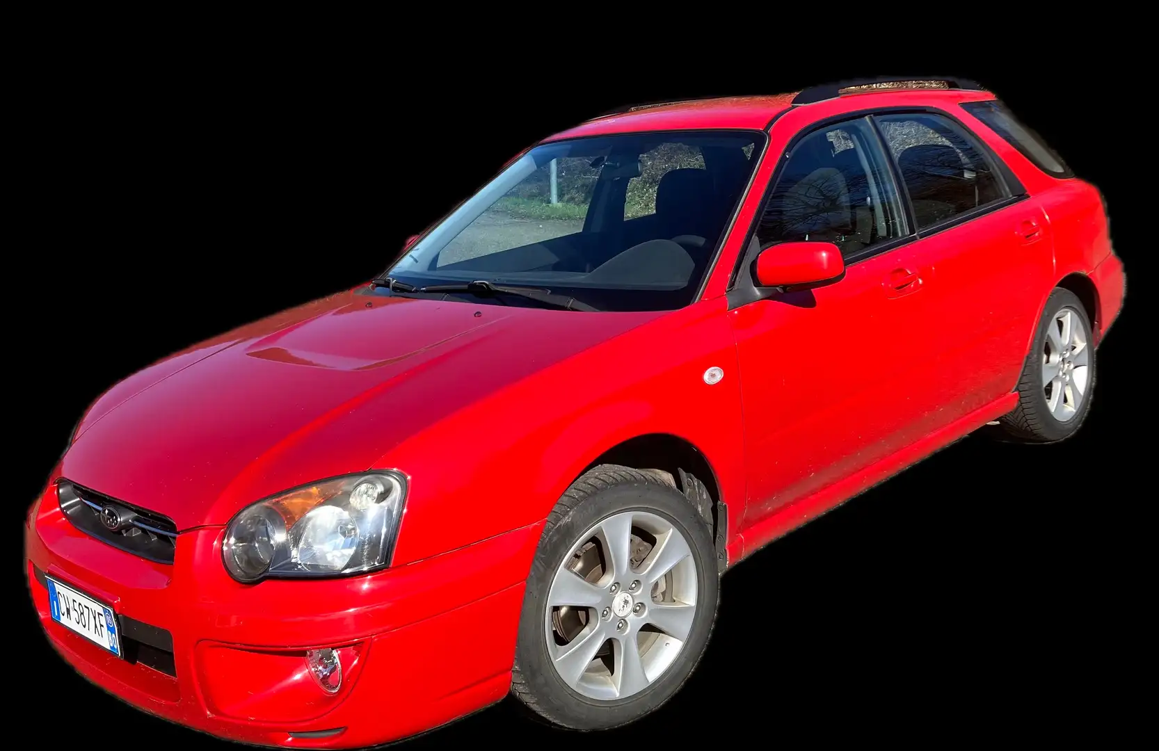 Subaru Impreza Impreza II 2005 SW 2.0 sw AWD mt Rojo - 1