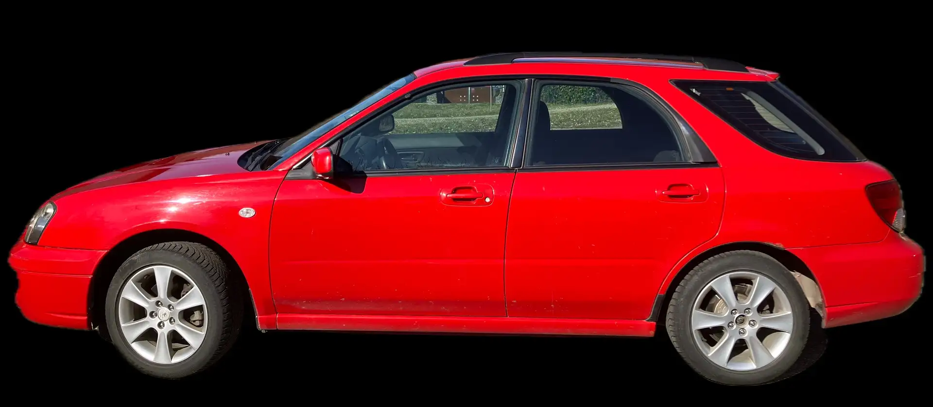 Subaru Impreza Impreza II 2005 SW 2.0 sw AWD mt Rojo - 2