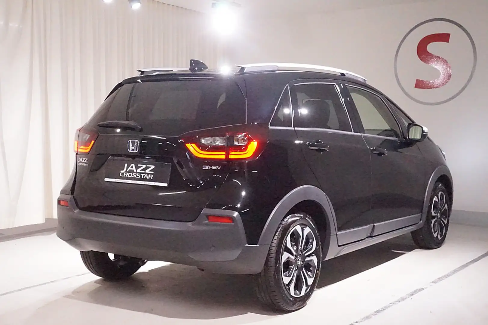 Honda Jazz 1,5 i-MMD Hybrid Crosstar Executive Aut. | Auto... Zwart - 2