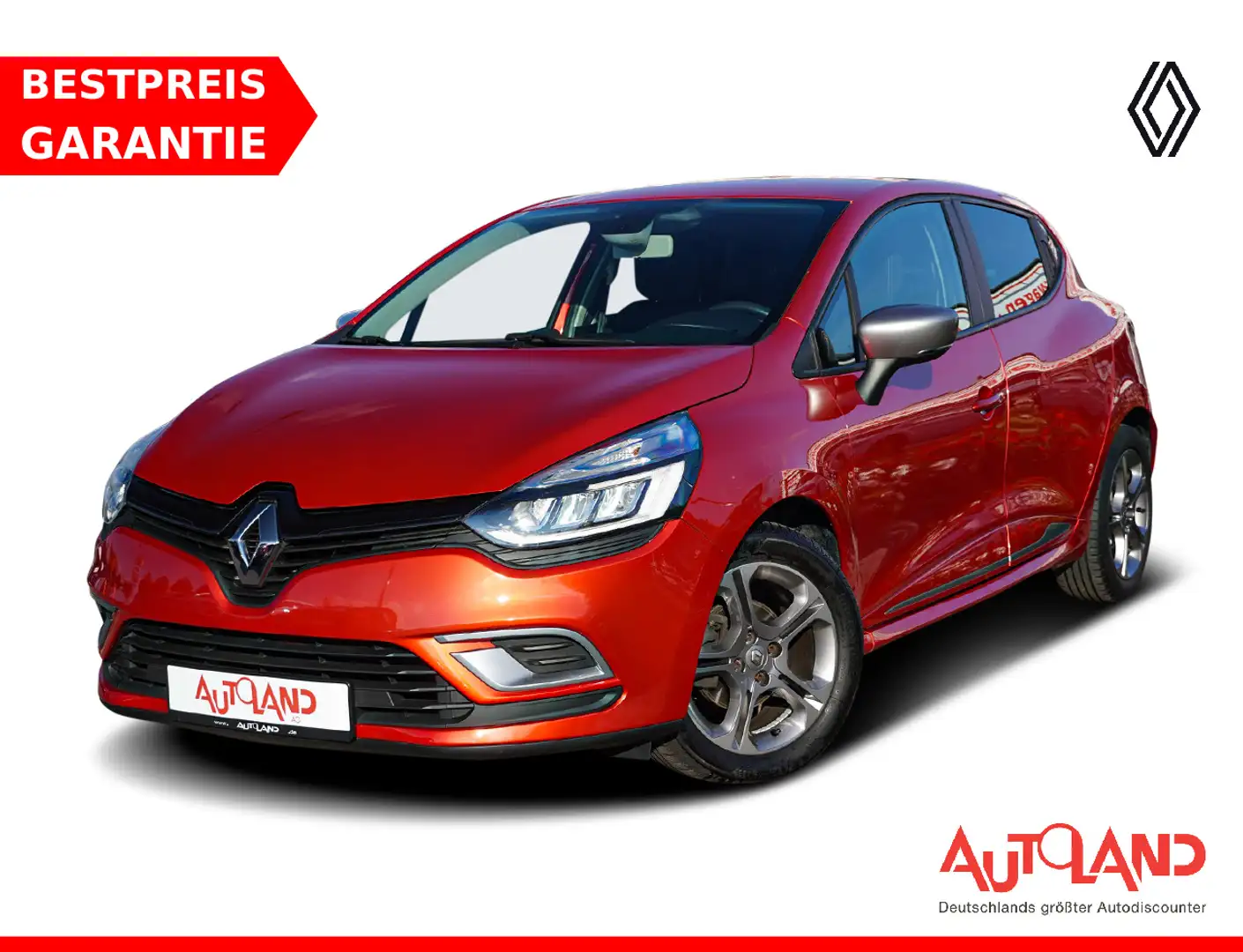 Renault Clio 1.2 TCe Limited ENERGY LED Navi Tempomat Rosso - 1