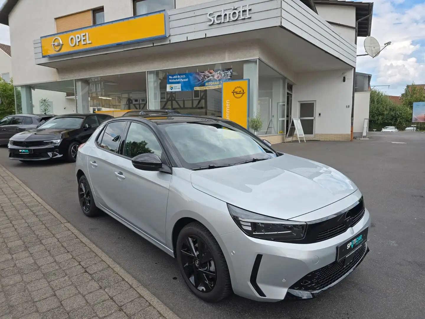 Opel Corsa F GS/WINTERPAKET/NAVI/LED/180°CAM/CARPLAY/ Silber - 1