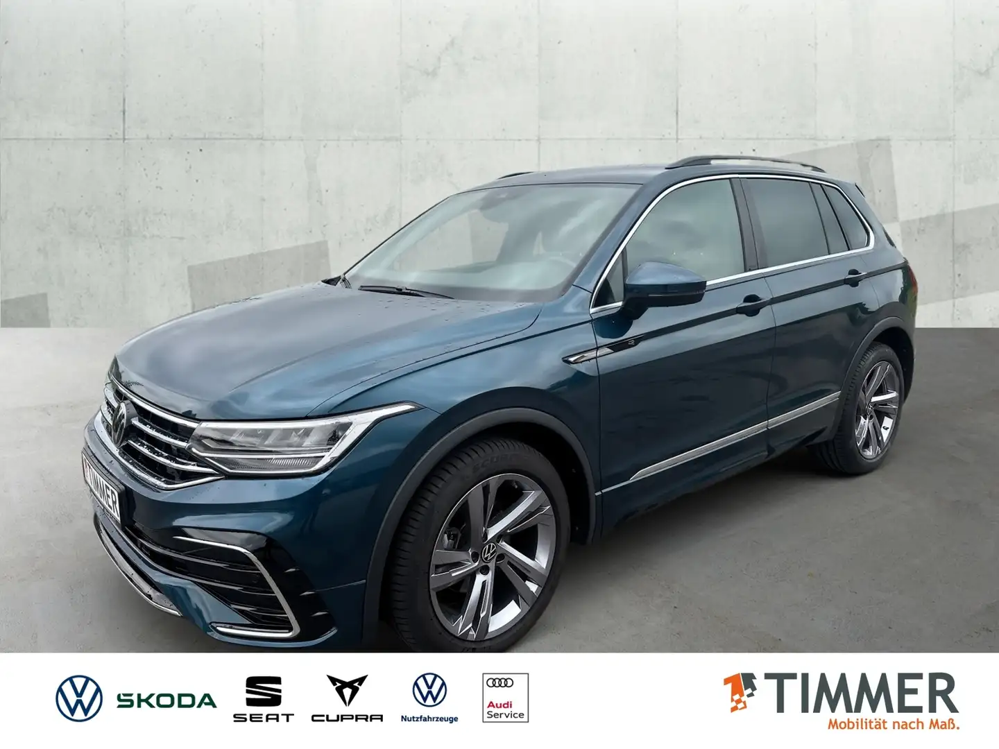 Volkswagen Tiguan 2.0 TDI DSG R-LINE *AHK *ACC *LED *Navi*Sofort Ve Blu/Azzurro - 1