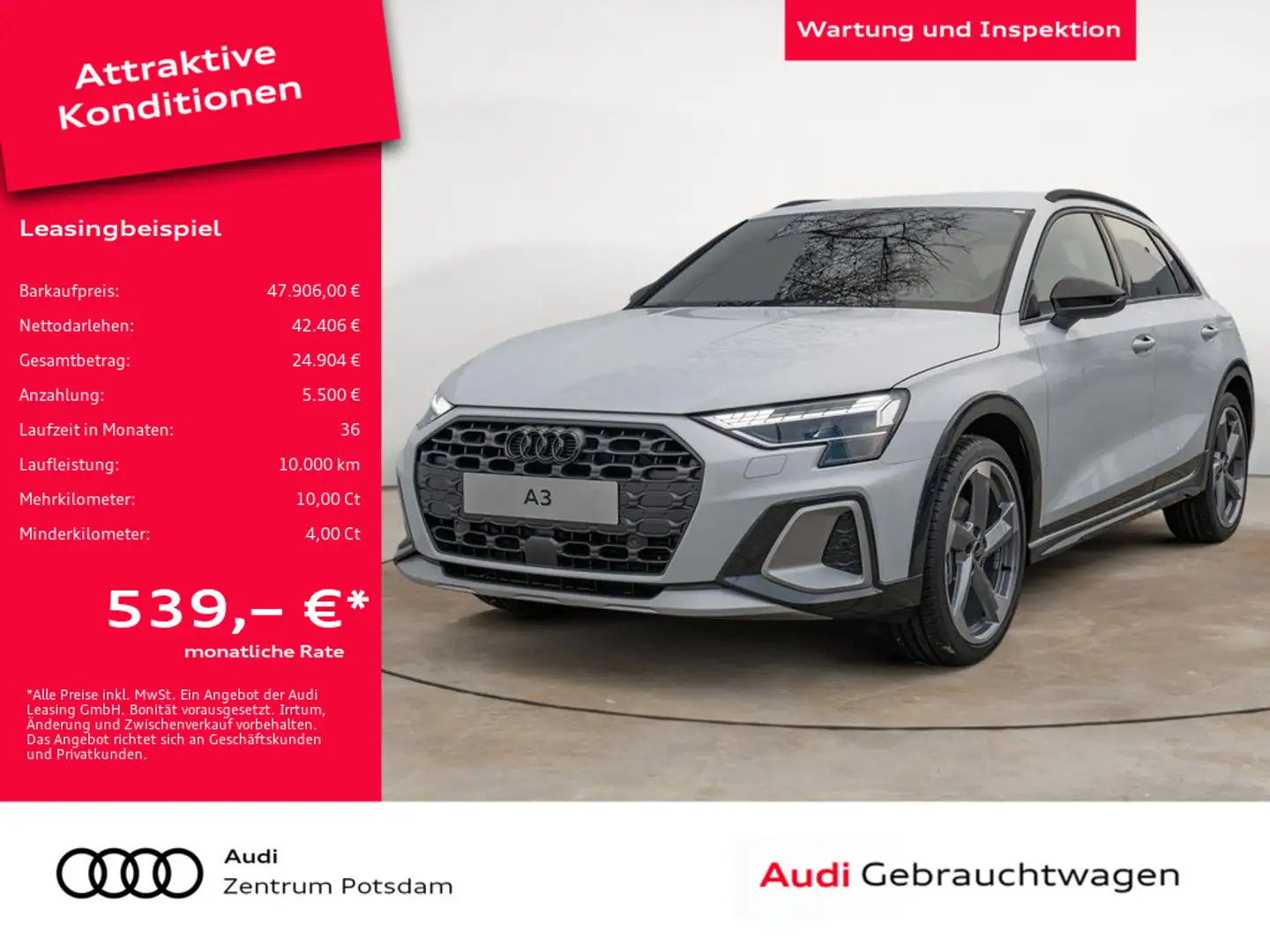 Audi A3 allstreet 35 TFSI 110150 kWPS S tronic ACC Wit - 1