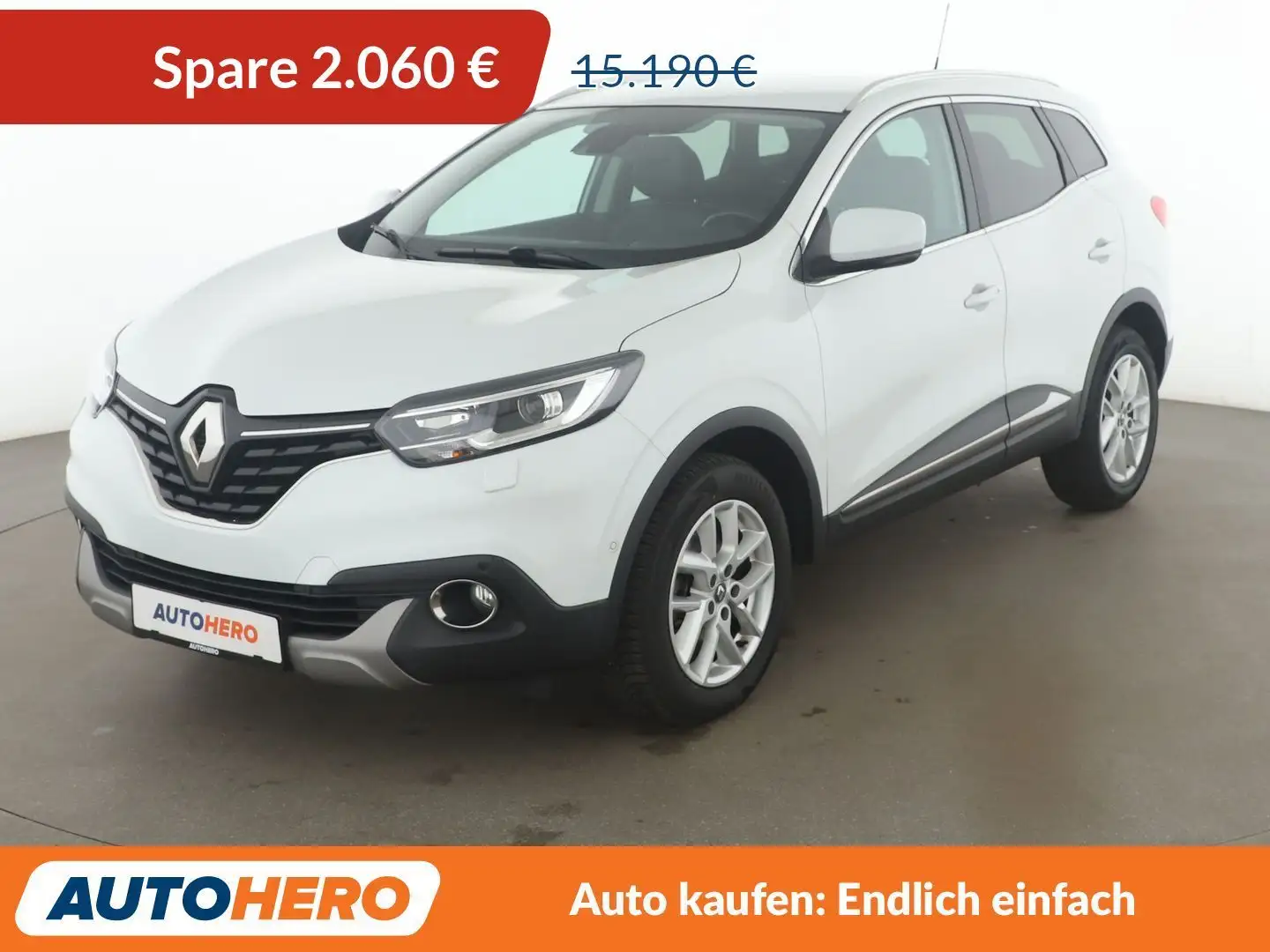Renault Kadjar 1.6 dCi Energy XMOD *NAVI*TEMPO*PDC*SHZ* Weiß - 1