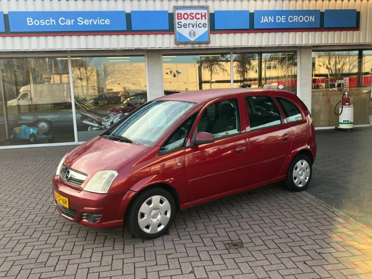 Opel Meriva 1.6-16V ENJOY AUTOMAAT HOGE ZIT APK 04-2026 #KOOPJ Rood - 1