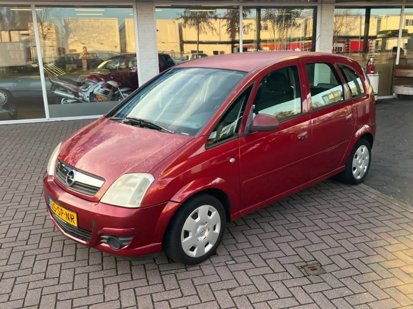 Opel Meriva 1.6-16V ENJOY AUTOMAAT HOGE ZIT APK 04-2026 #KOOPJ Rood - 2