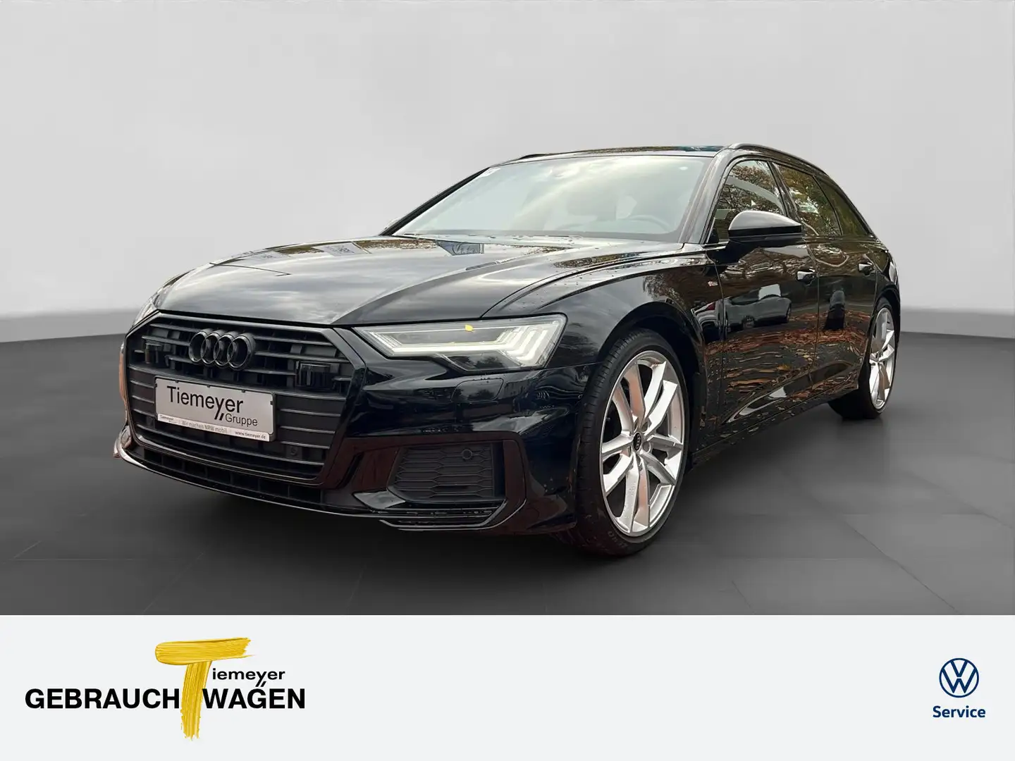 Audi A6 40 TDI 2x S LINE LM21 KAMERA SITZHZ BuO Schwarz - 1